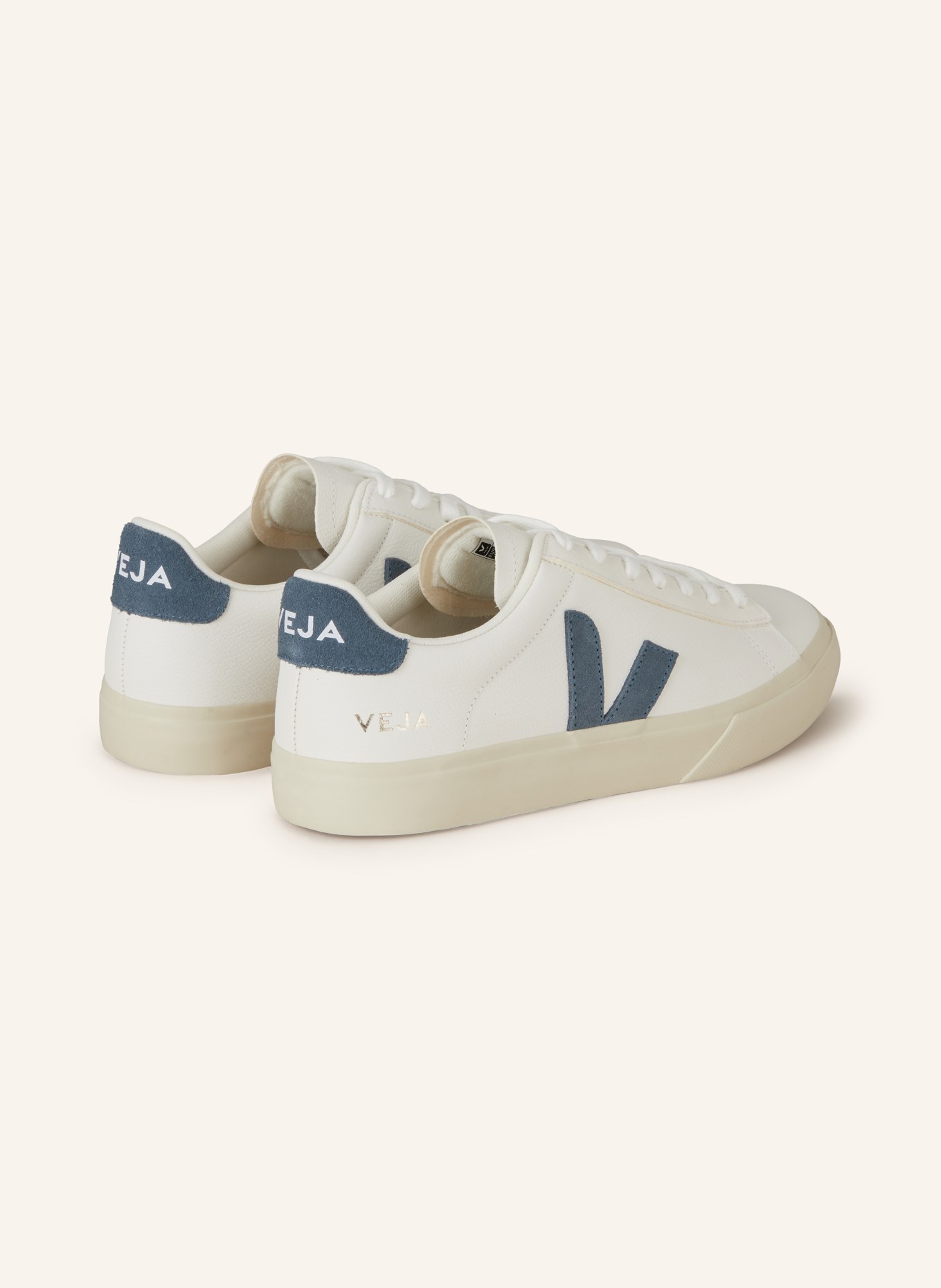 VEJA Sneaker CAMPO, Farbe: WEISS/ BLAU (Bild 2)