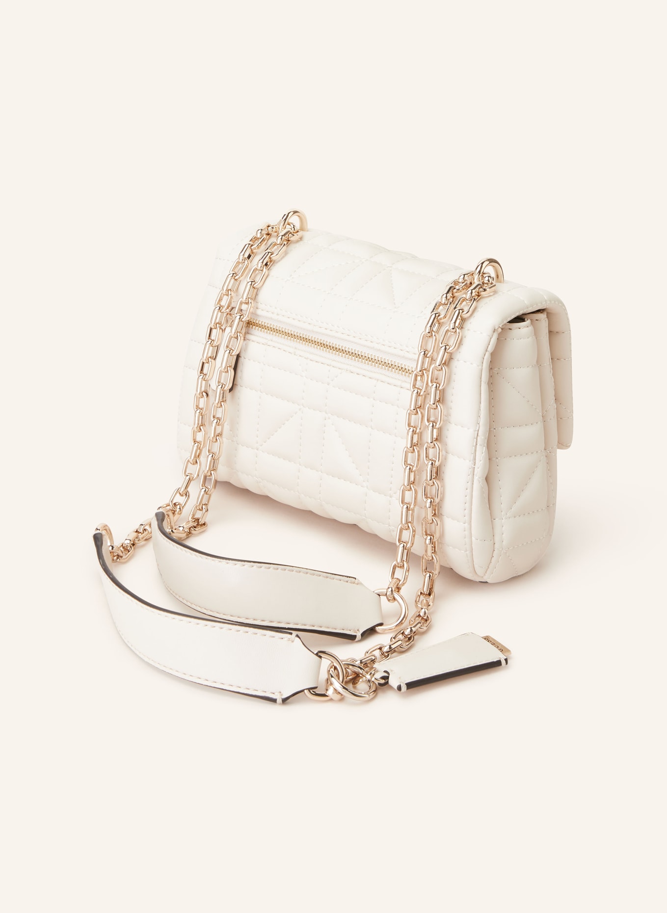 GUESS Schultertasche ASSIA, Farbe: CREME (Bild 2)