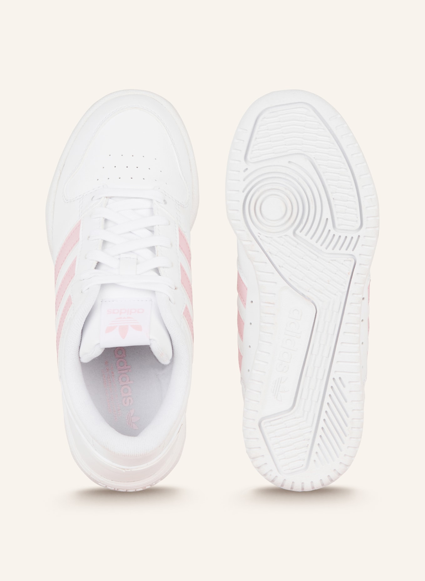 adidas Originals Sneaker TEAM COURT 2, Farbe: WEISS/ ROSA (Bild 5)