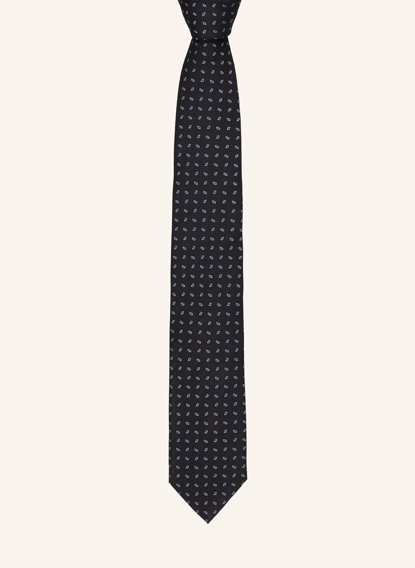 BOSS Tie: DARK BLUE / LIGHT BLUE