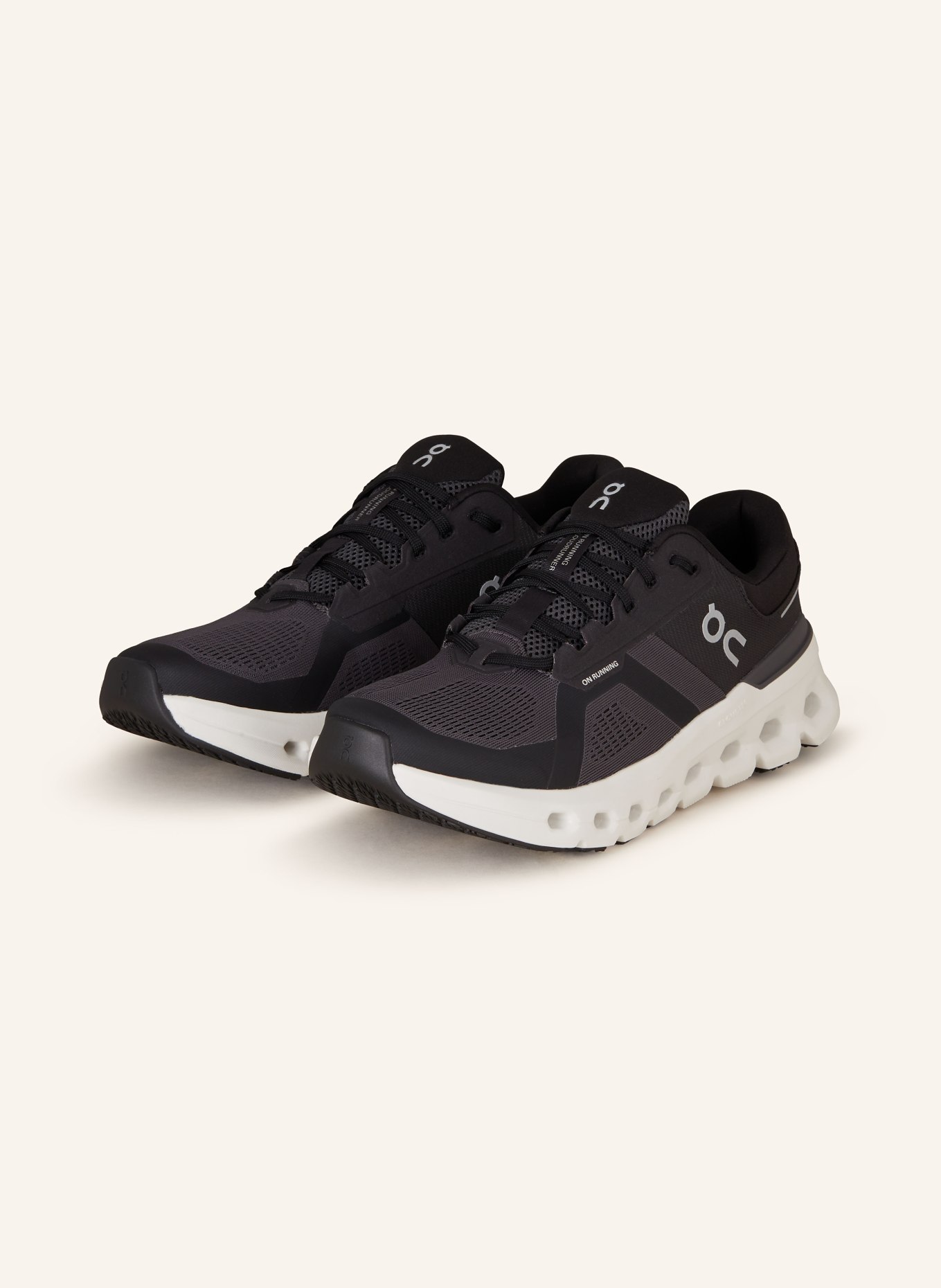 On Running shoes CLOUDRUNNER 2, Color: DARK GRAY/ BLACK (Image 1)