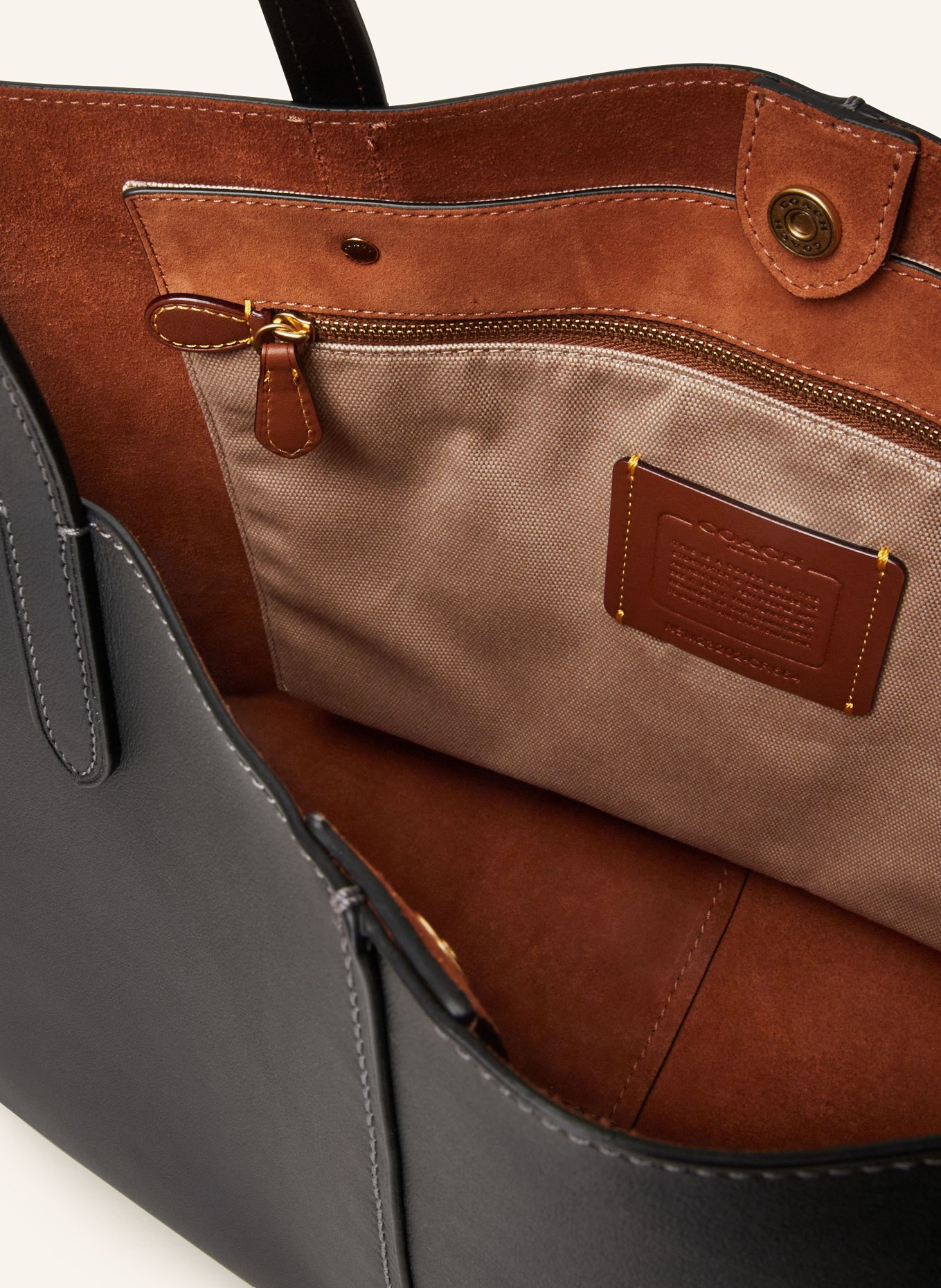 Coach bag inside 2025