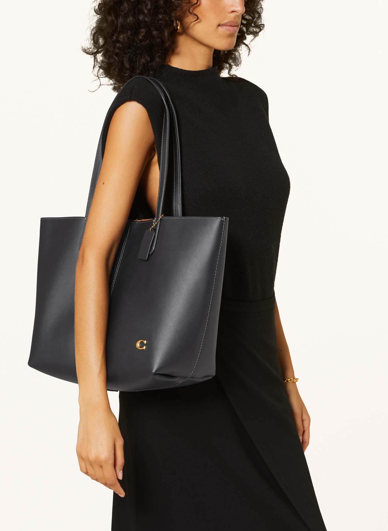 COACH Shopper: SCHWARZ