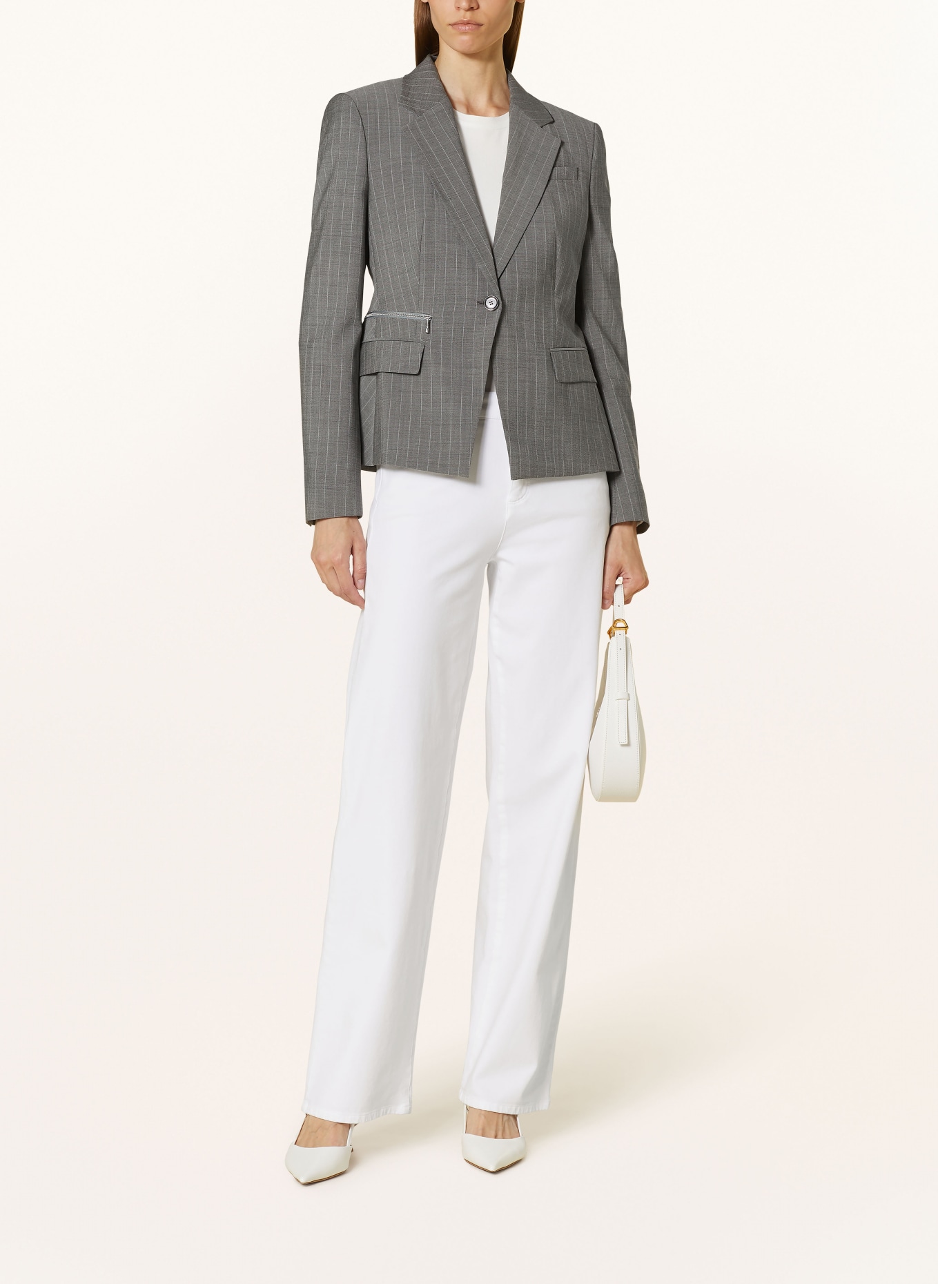 BOSS Blazer JANERANI, Color: GRAY/ LIGHT GRAY (Image 2)