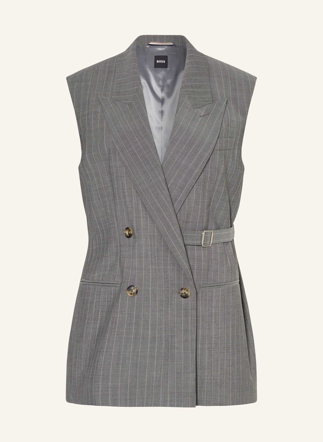 BOSS Blazer vest JEWELARA, Color: GRAY/ LIGHT GRAY (Image 1)