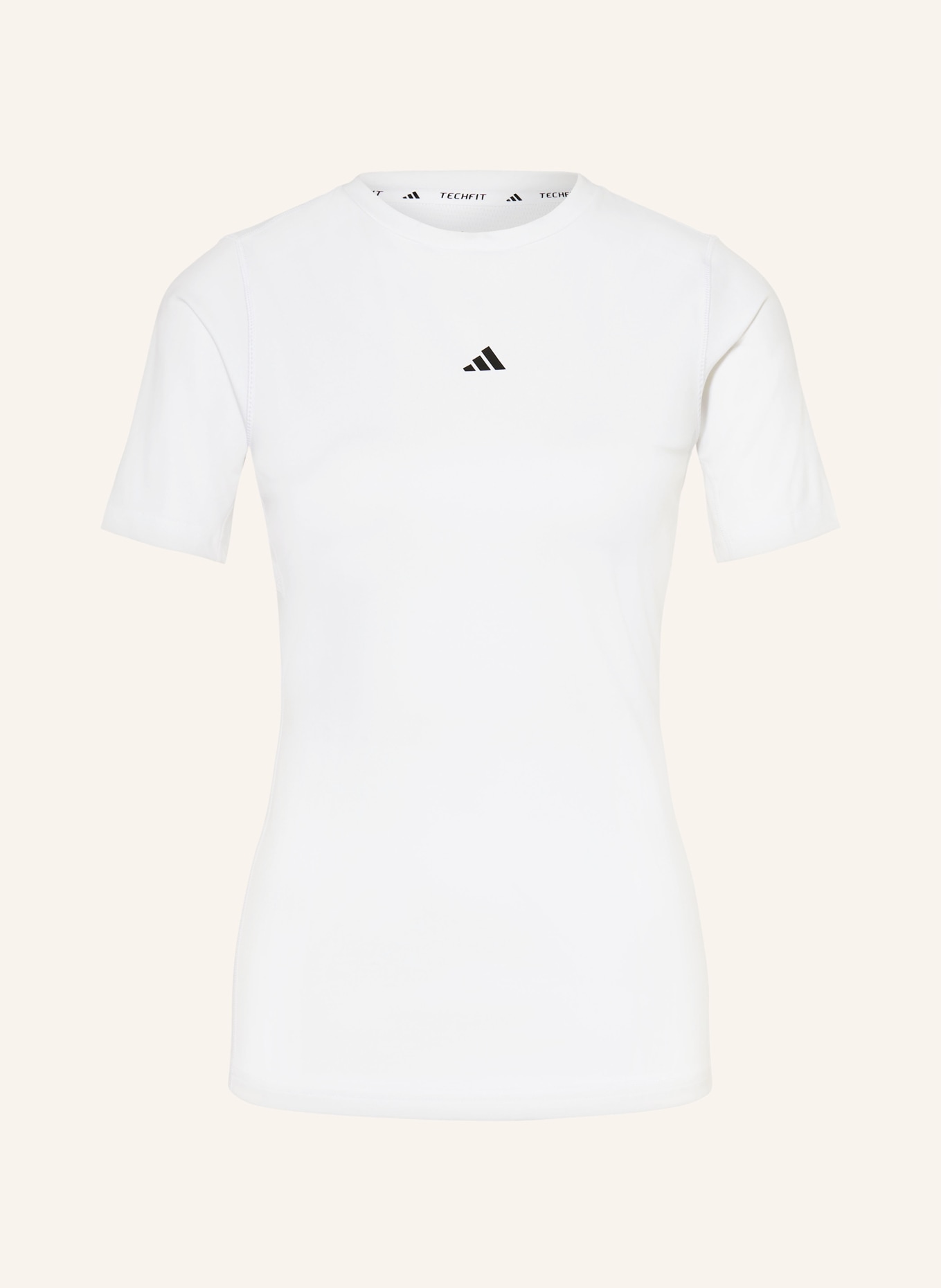 adidas T-shirt TECHFIT, Color: WHITE (Image 1)