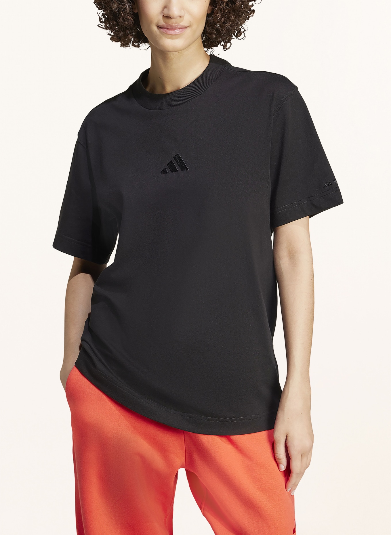 adidas T-shirt W ALL SZN, Color: BLACK (Image 2)