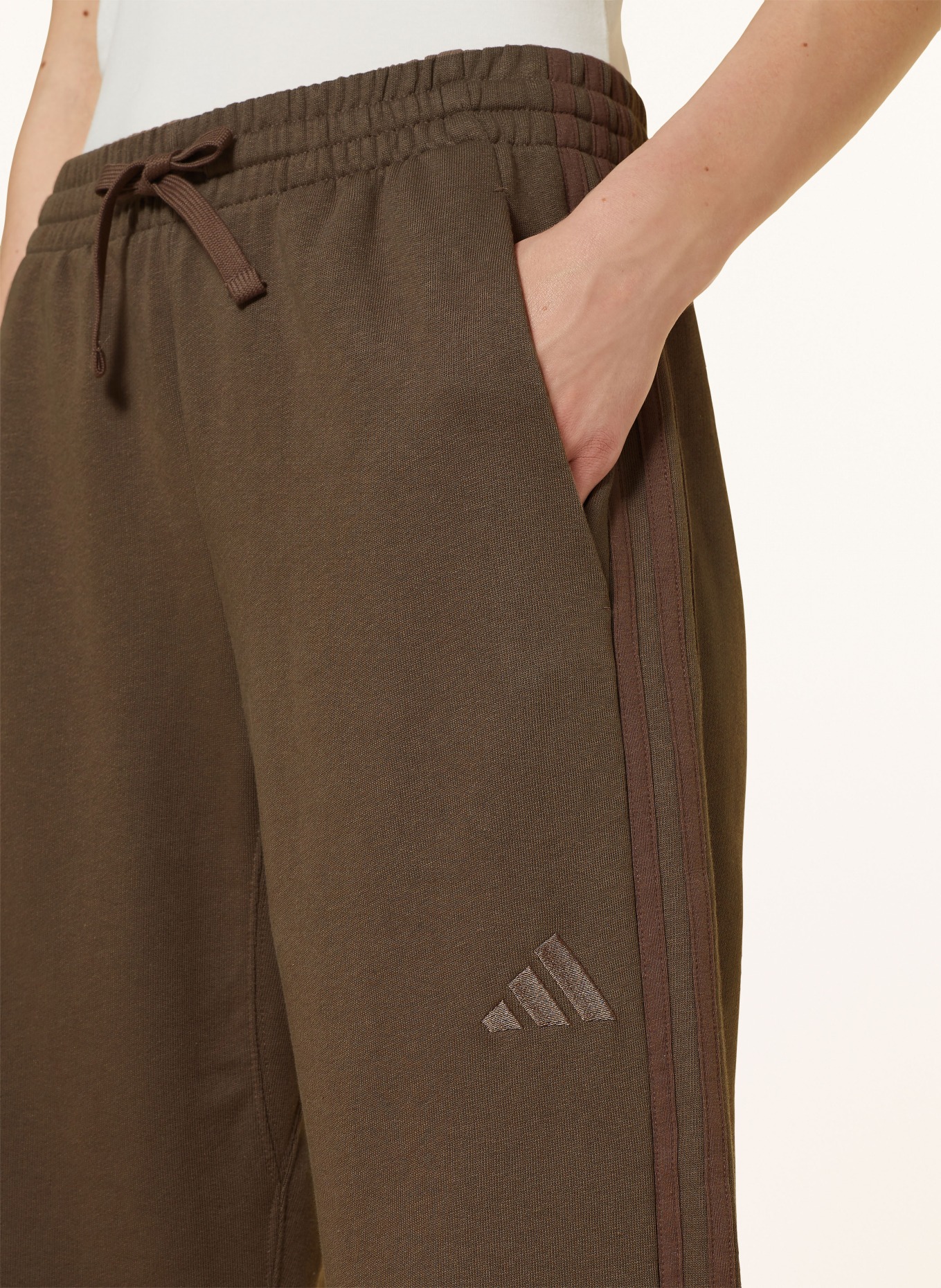 adidas Sweatpants, Color: BROWN (Image 5)