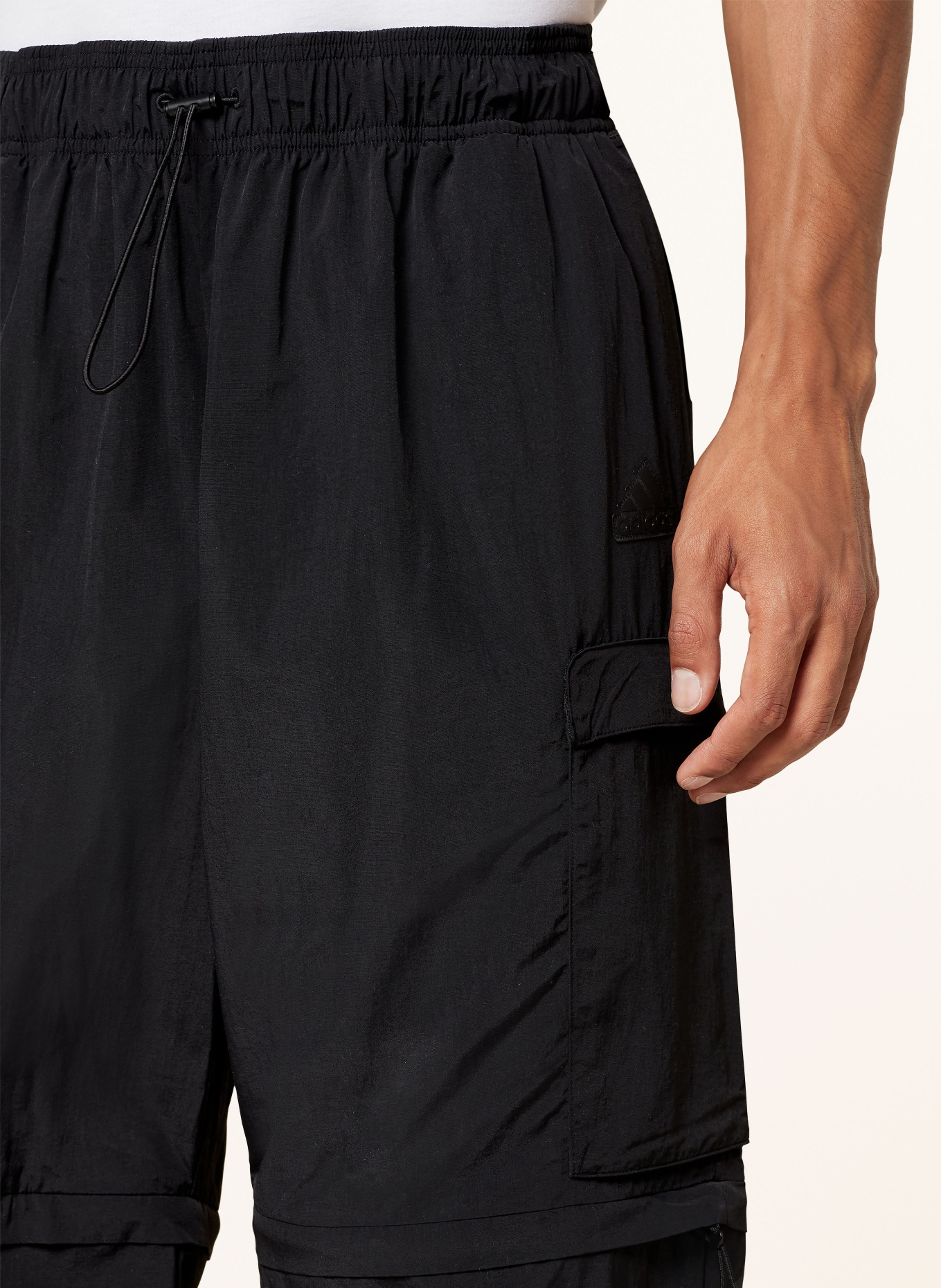 adidas Zip-off pants CITY ESCAPE, Color: BLACK (Image 5)