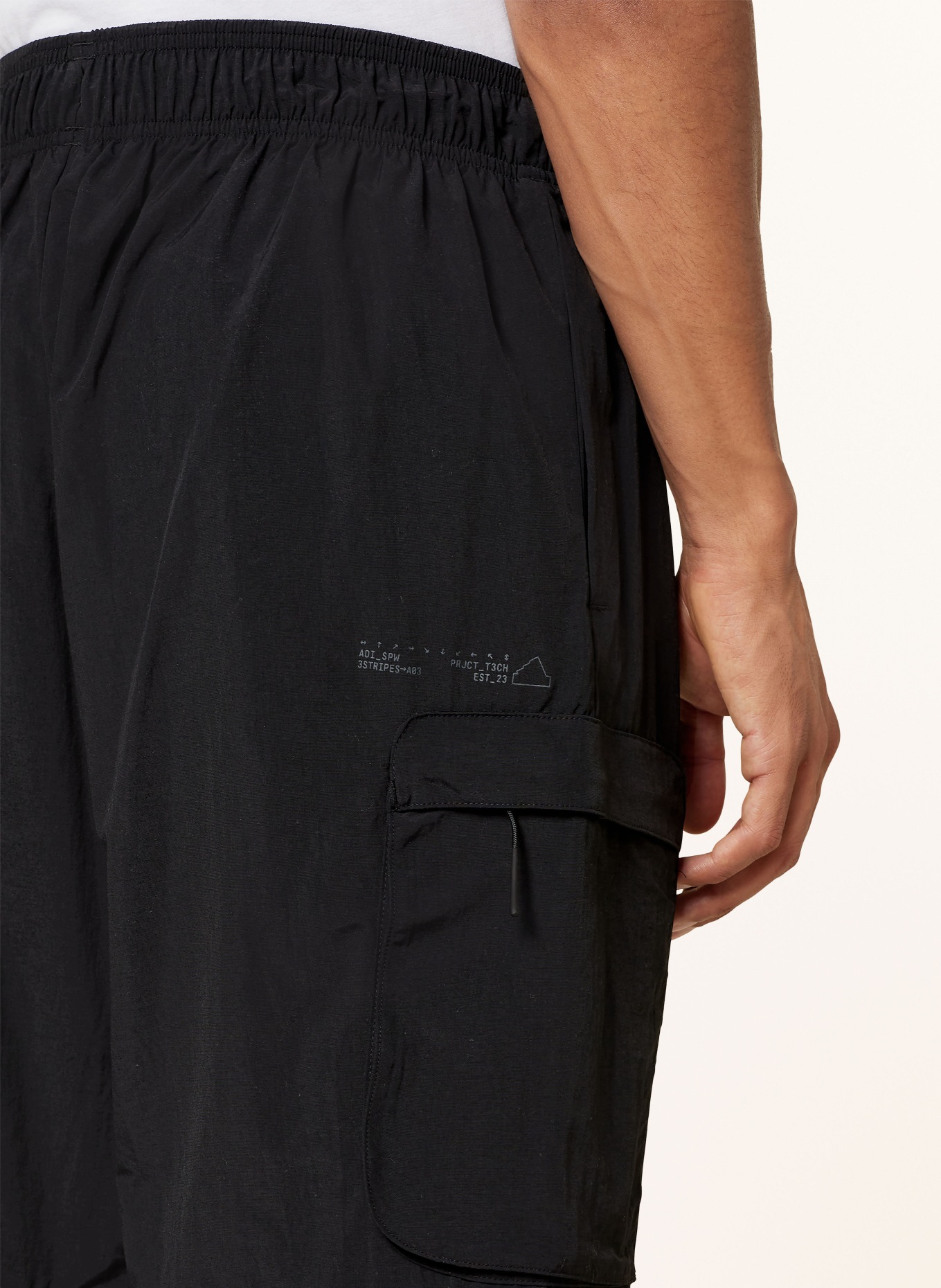 adidas Zip-off pants CITY ESCAPE, Color: BLACK (Image 6)