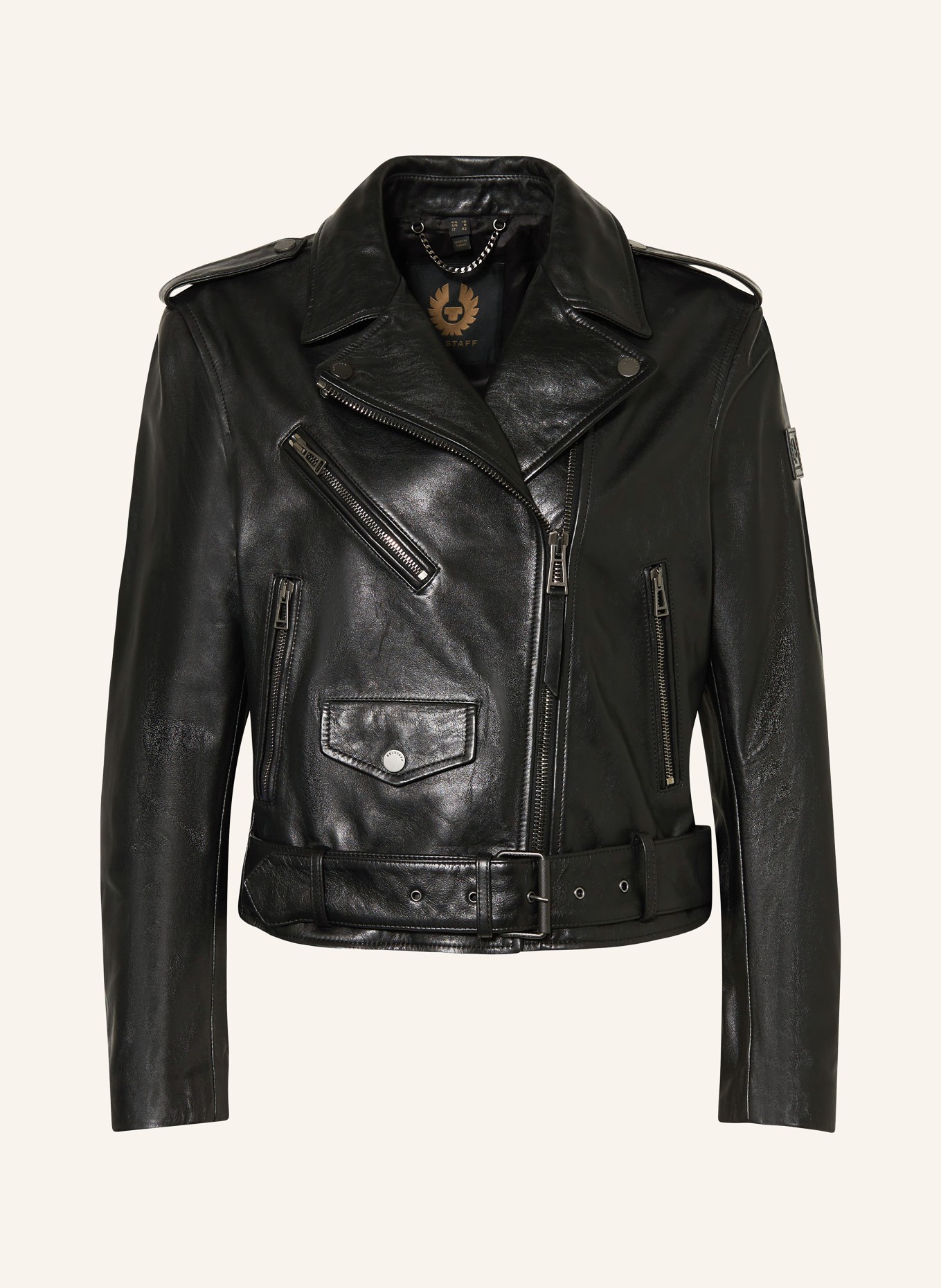 BELSTAFF Lederjacke RENEGADE, Farbe: SCHWARZ (Bild 1)