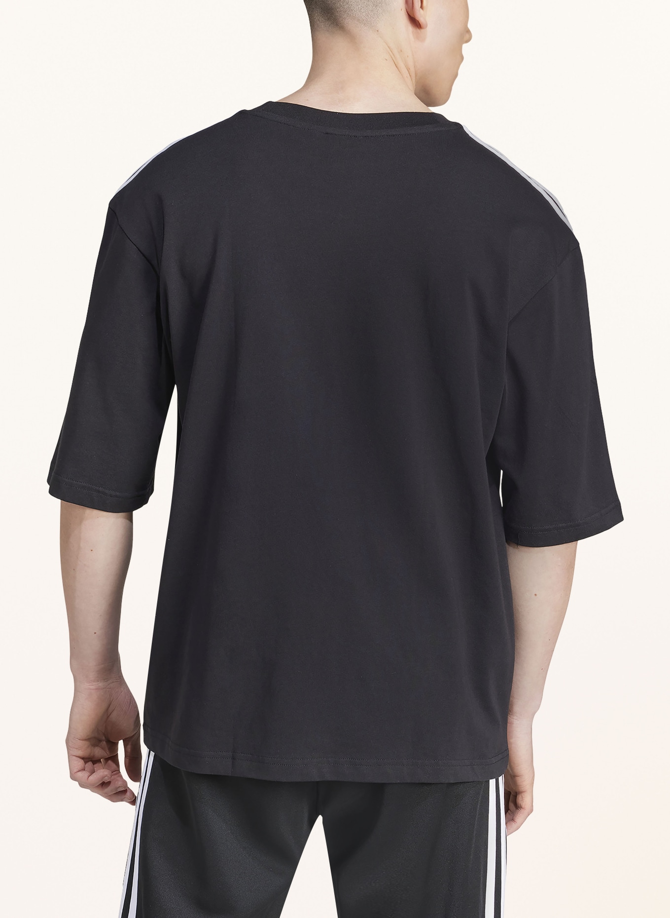 adidas Originals Oversized shirt ADICOLOR, Color: BLACK (Image 3)