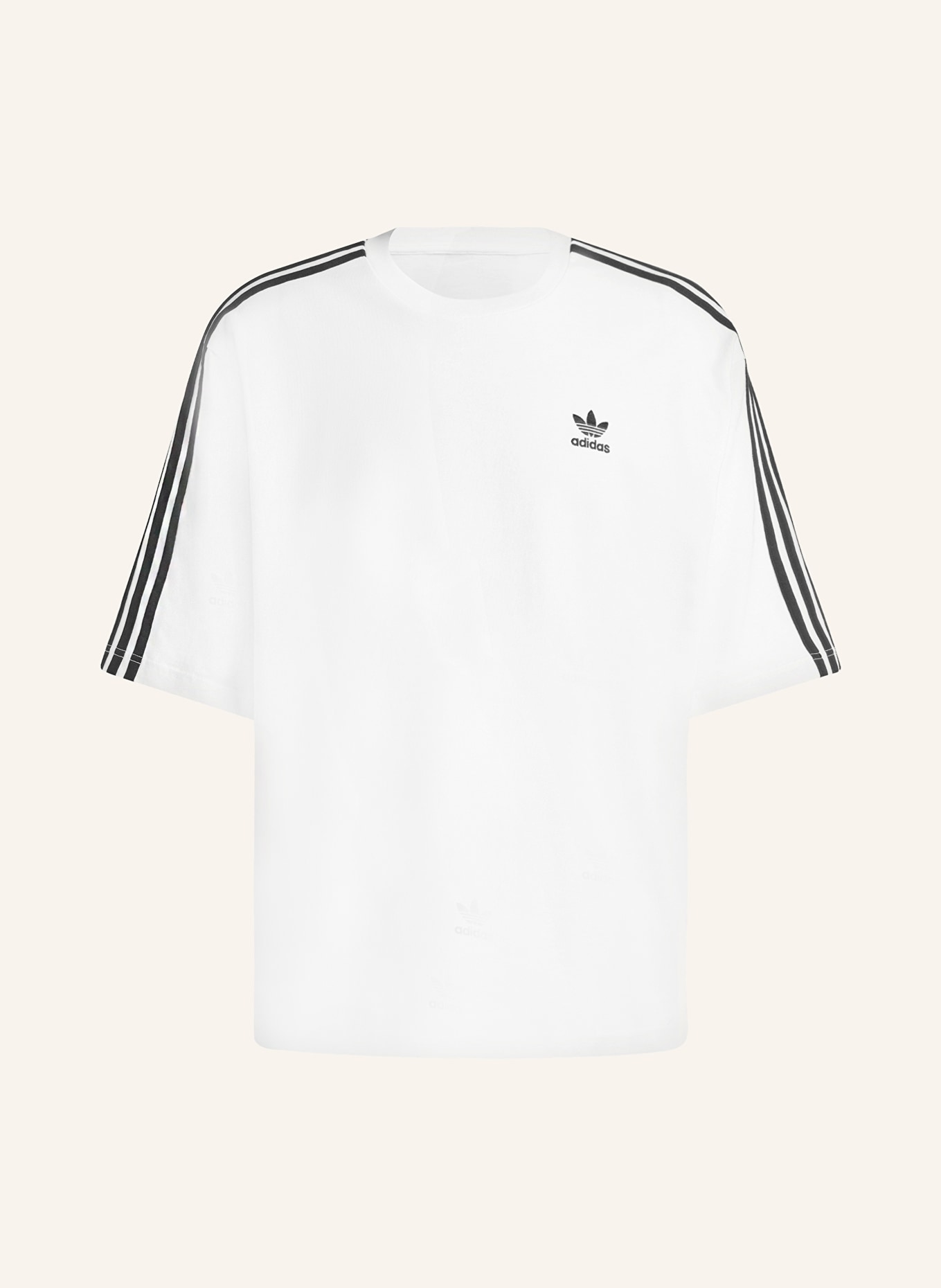 adidas Originals Oversized shirt ADICOLOR, Color: WHITE (Image 1)