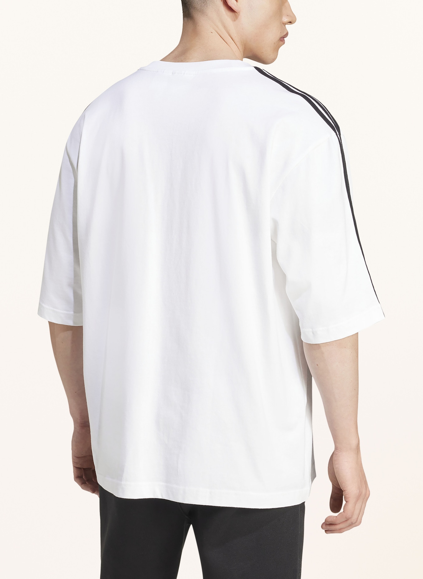 adidas Originals Oversized shirt ADICOLOR, Color: WHITE (Image 3)