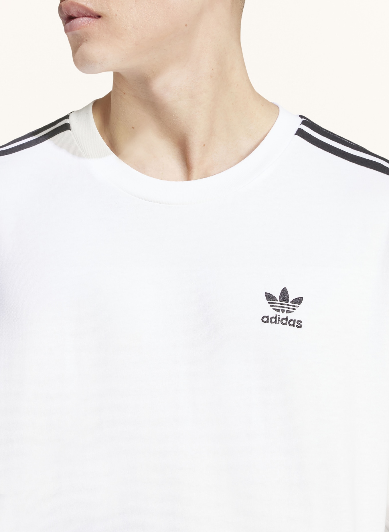 adidas Originals Oversized shirt ADICOLOR, Color: WHITE (Image 4)