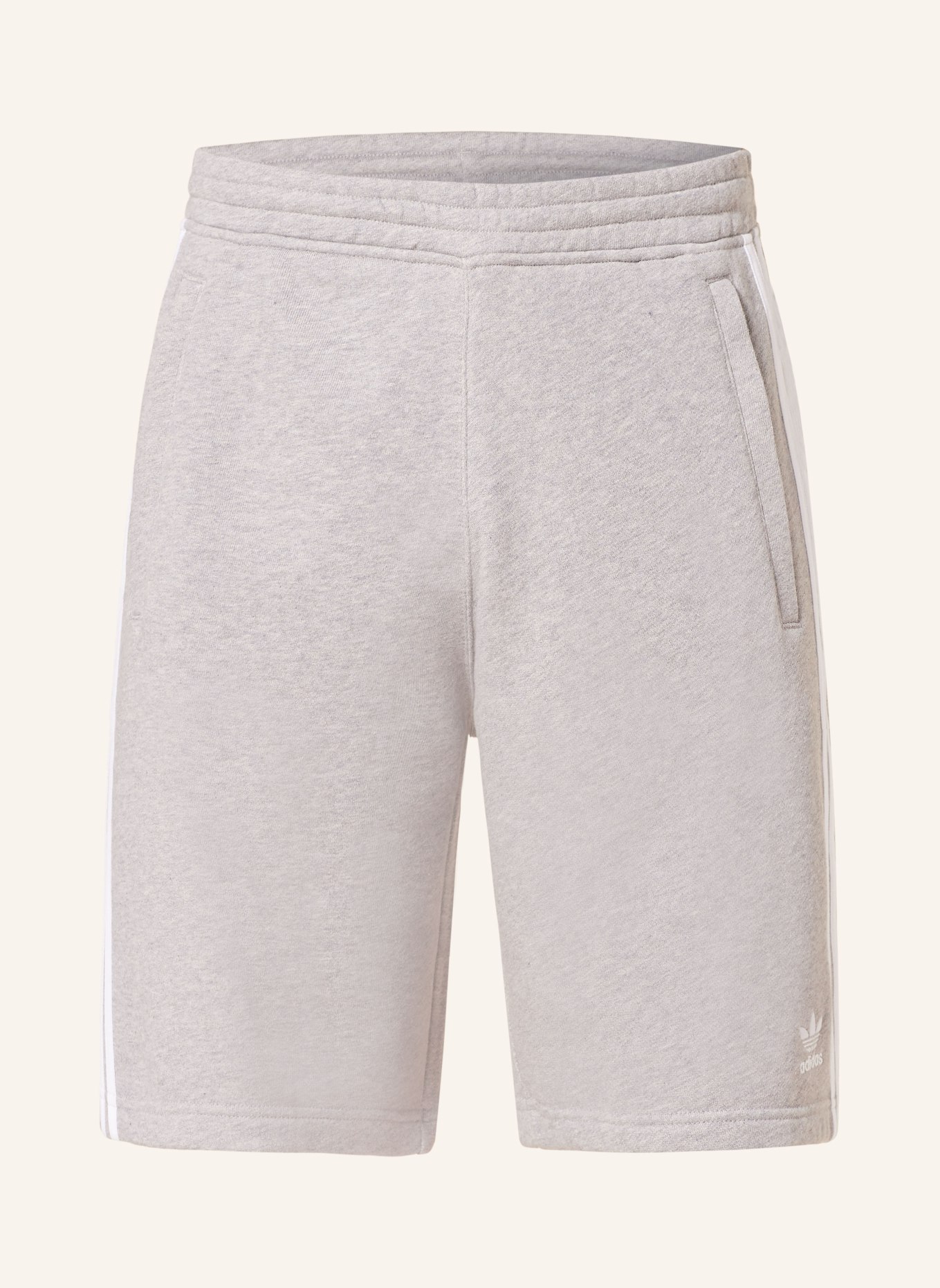 adidas Originals Sweatshorts ADICOLOR, Farbe: GRAU/ WEISS (Bild 1)