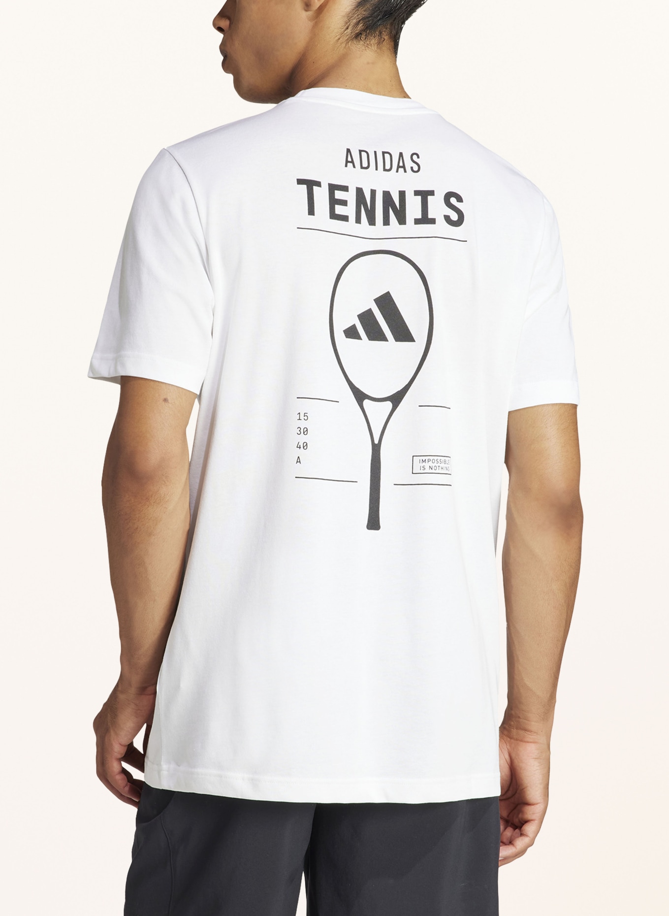 adidas T-shirt, Color: WHITE (Image 2)