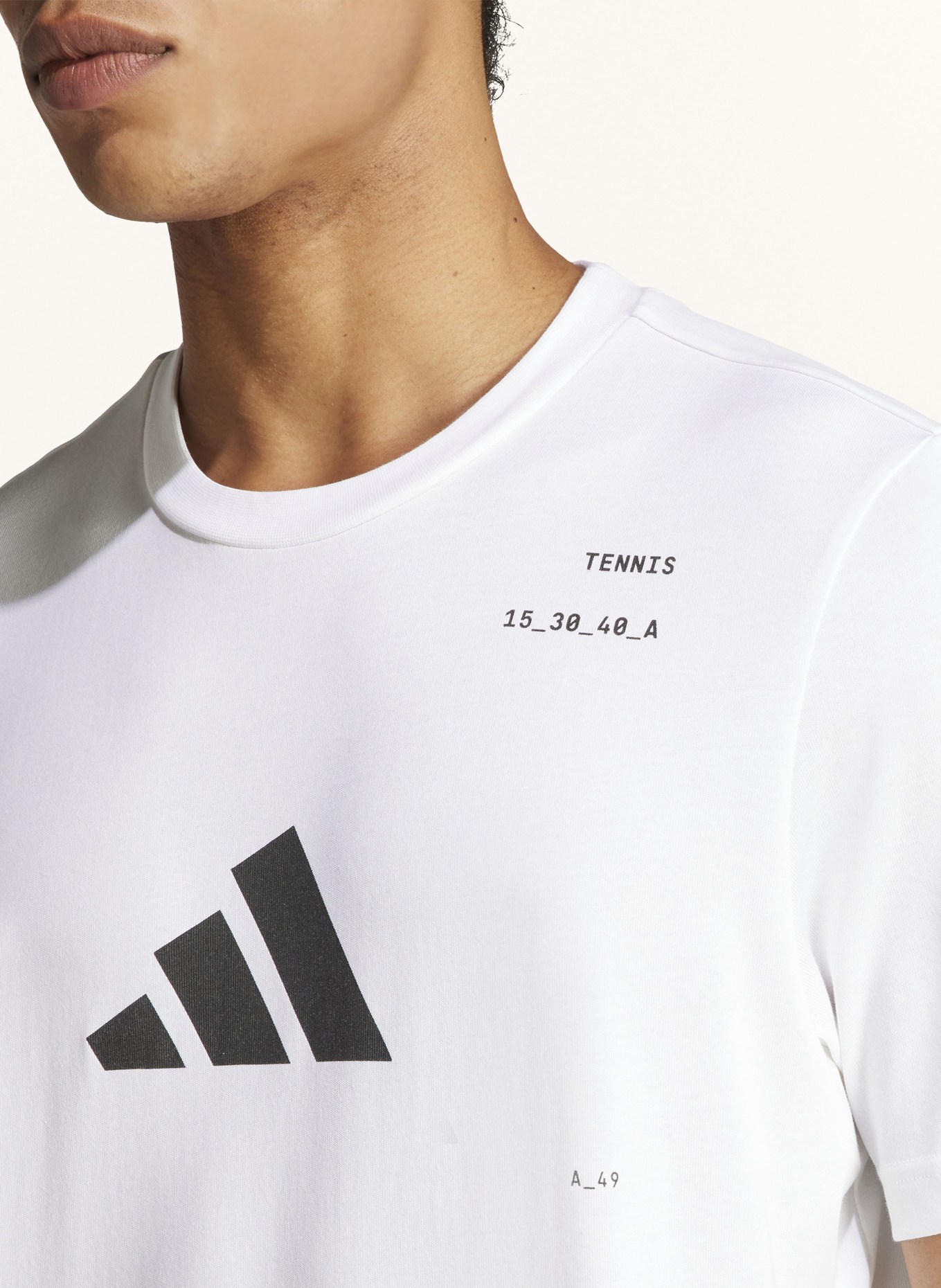 adidas T-shirt, Color: WHITE (Image 4)