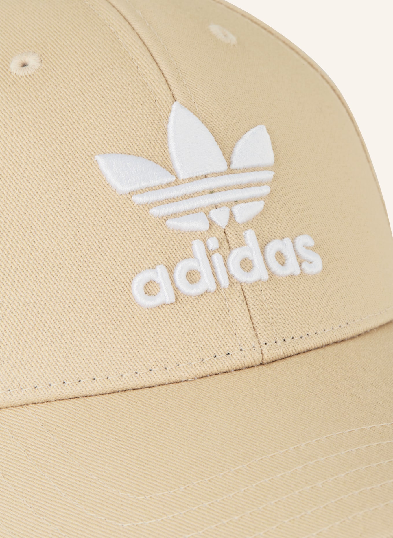 adidas Originals Cap TREFOIL, Color: BEIGE/ WHITE (Image 4)