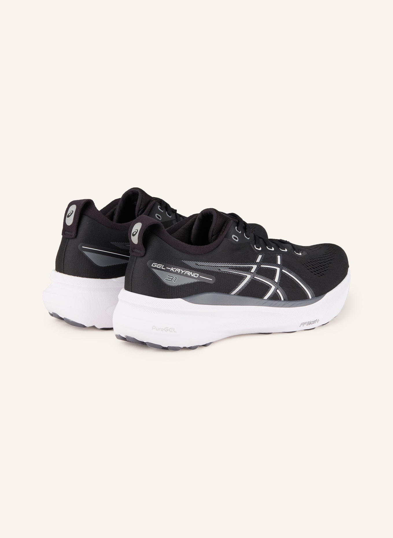 ASICS Running shoes GEL-KAYANO 31, Color: BLACK/ WHITE (Image 2)