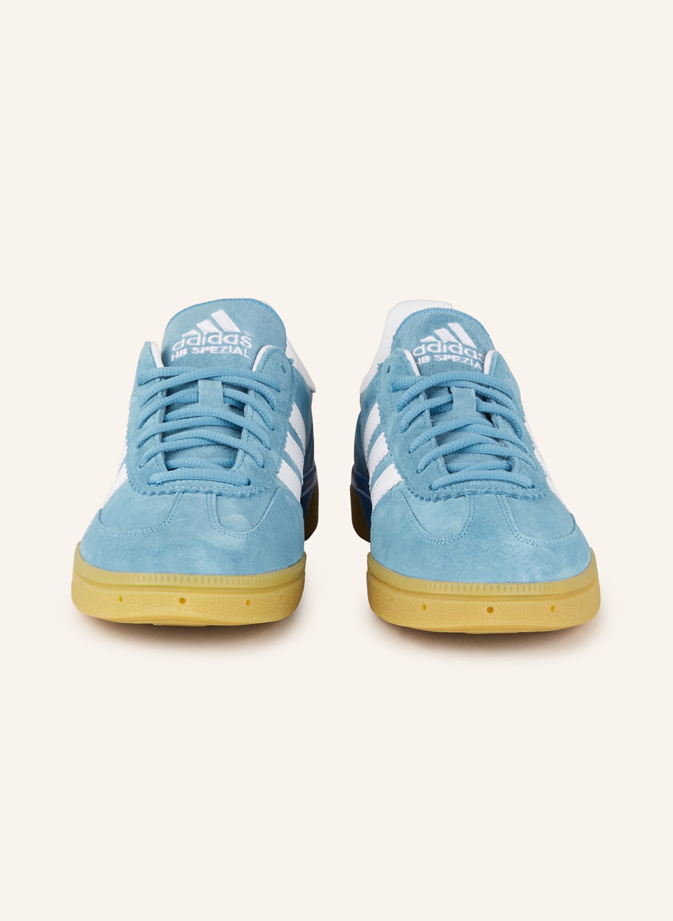 adidas Fitness shoes HANDBALL SPEZIAL, Color: LIGHT BLUE/ WHITE (Image 3)