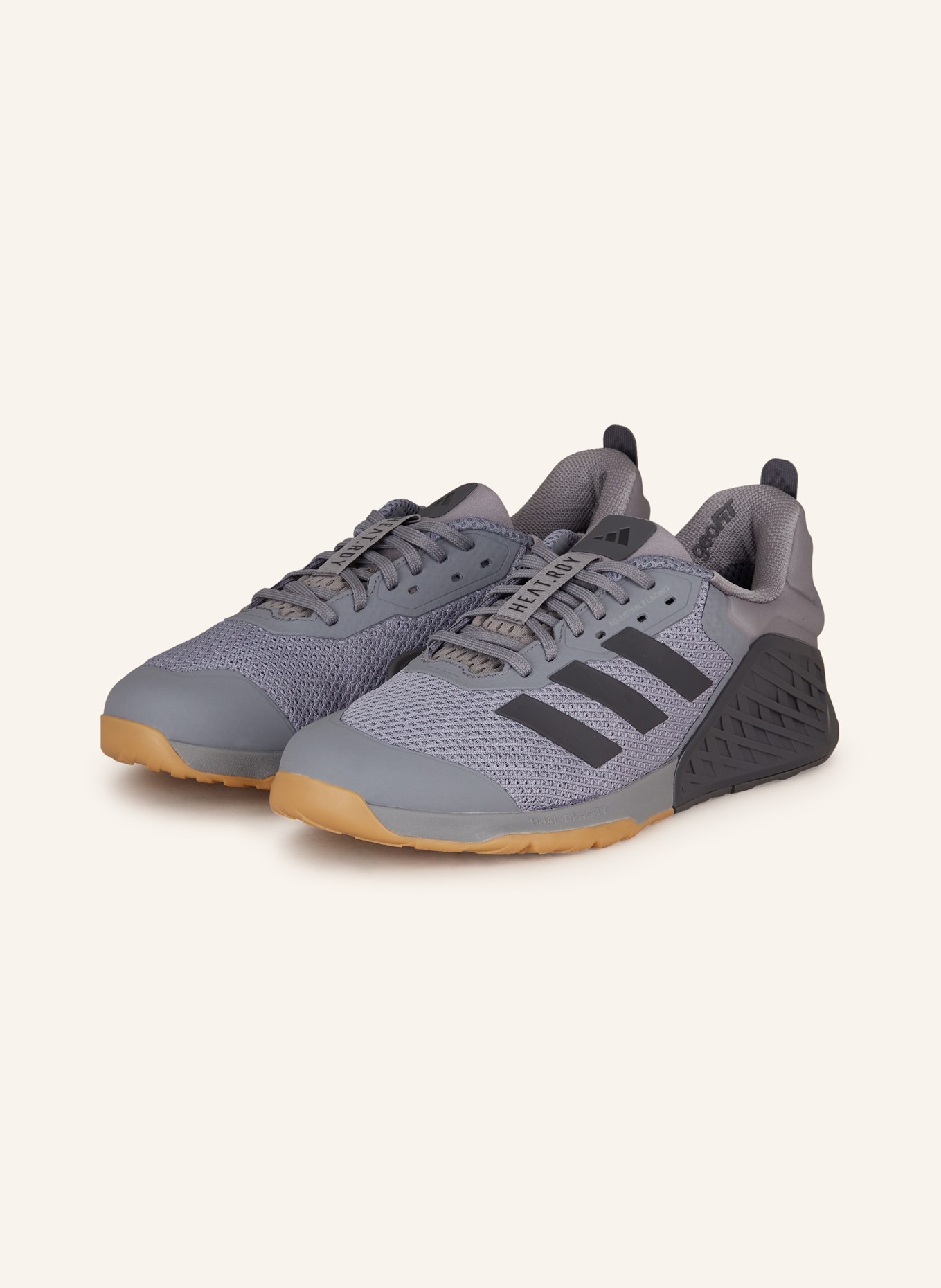 adidas Fitnessschuhe DROPSET 3 TRAINER, Farbe: GRAU/ DUNKELGRAU (Bild 1)