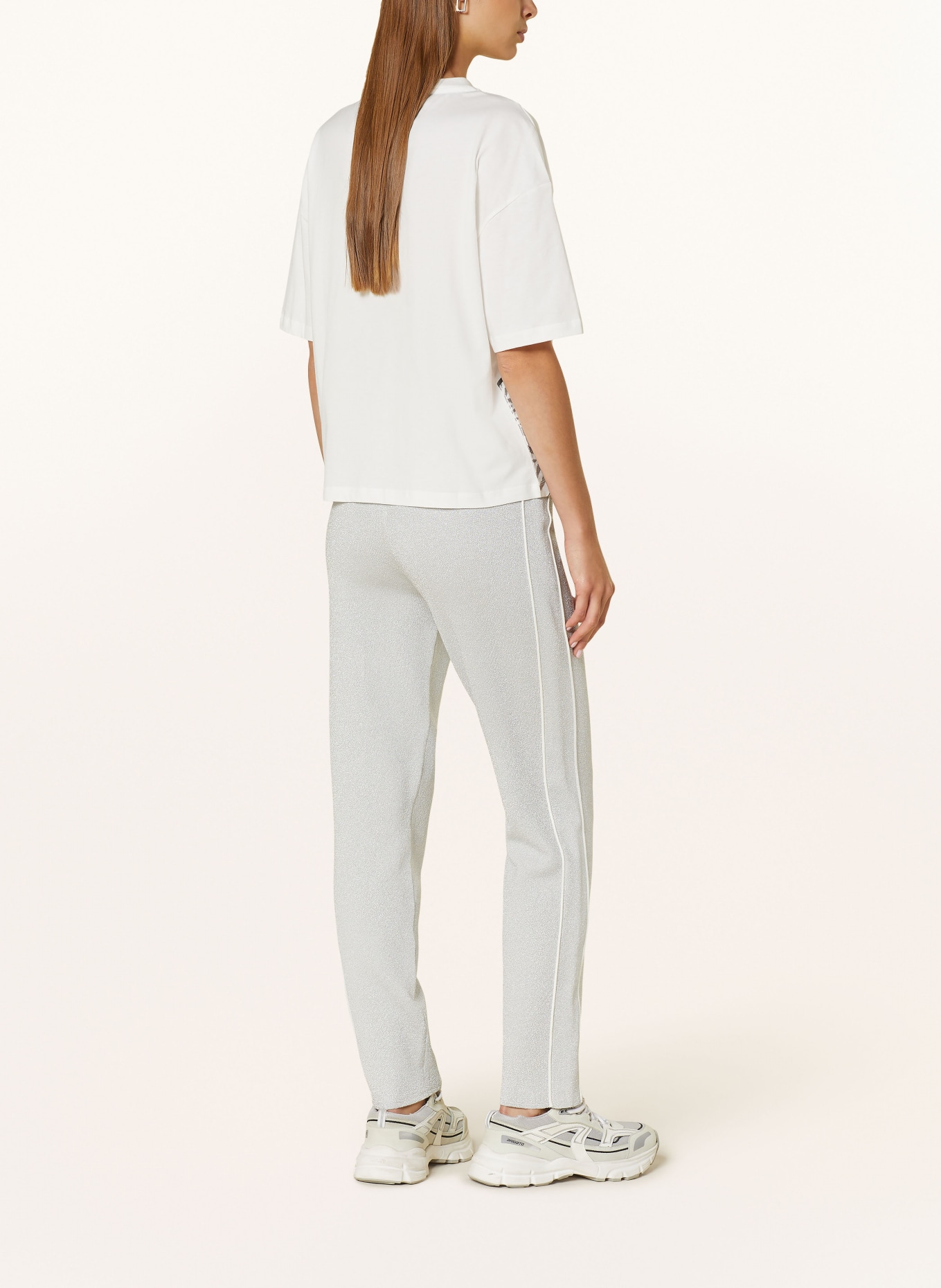LIU JO T-Shirt, Farbe: WEISS/ SILBER (Bild 3)
