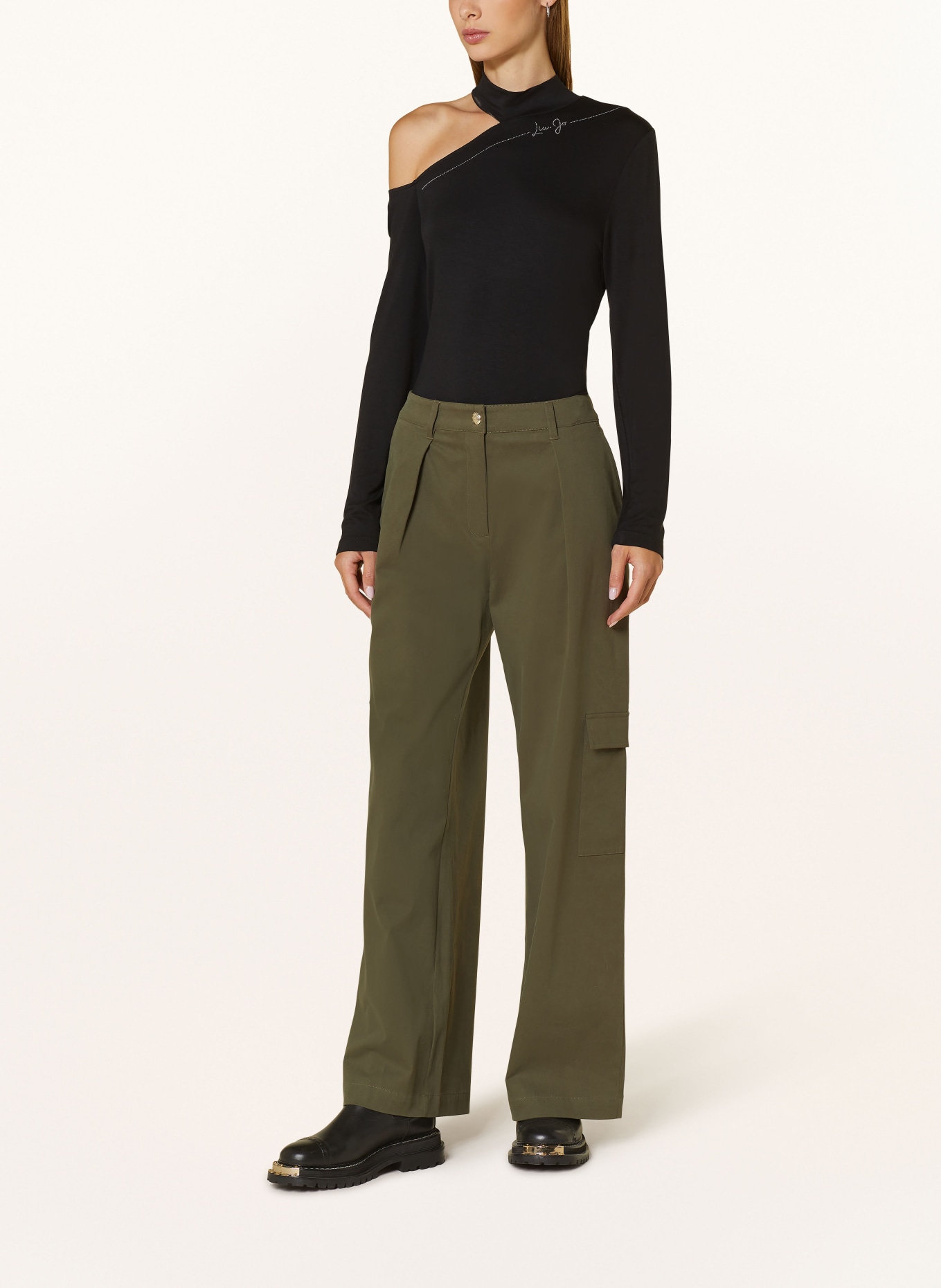 LIU JO Cargo pants, Color: OLIVE (Image 2)