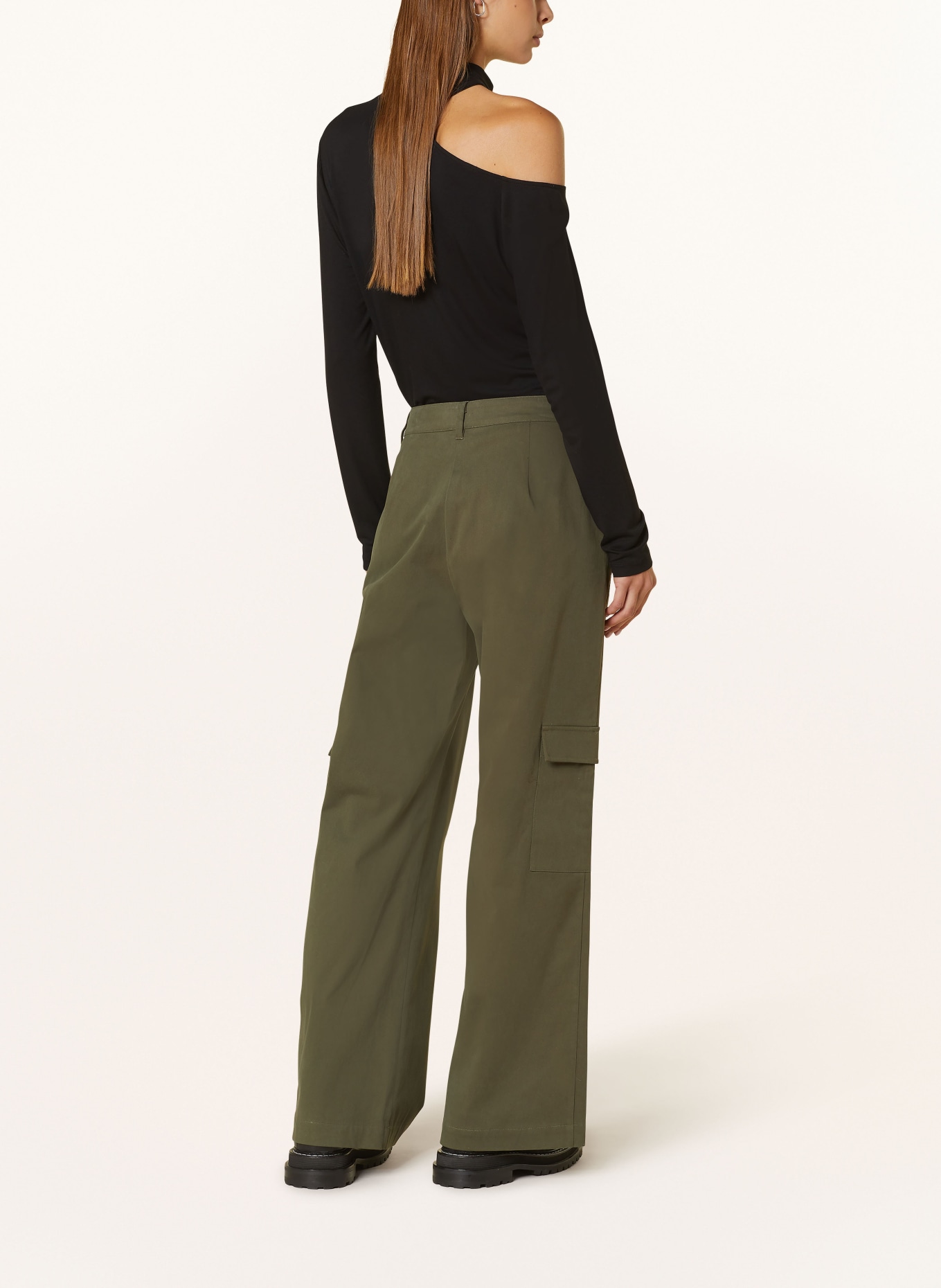 LIU JO Cargo pants, Color: OLIVE (Image 3)