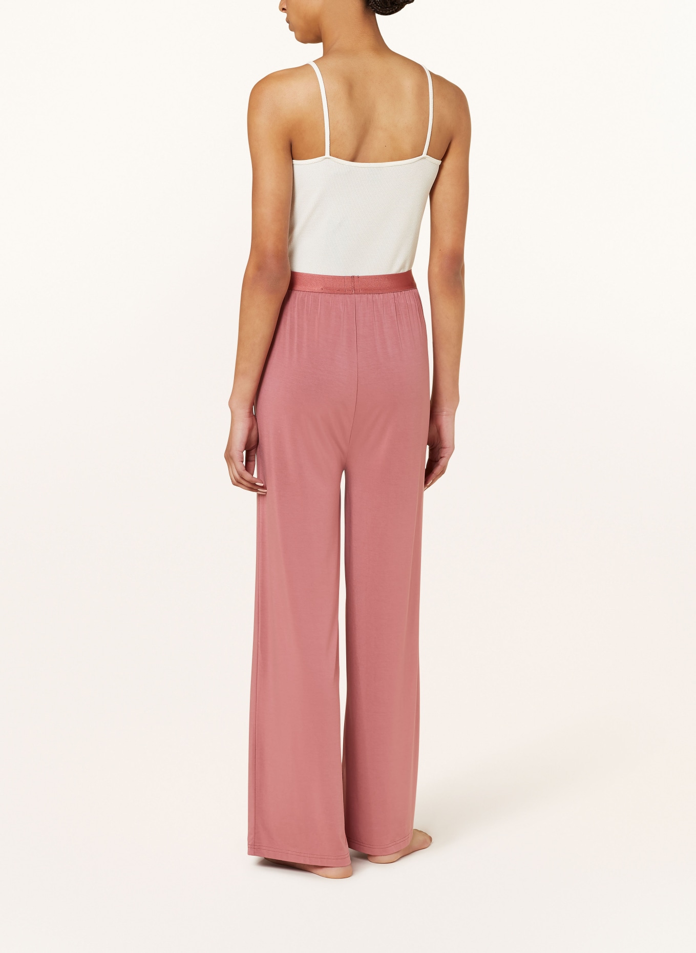 BOSS Pajama pants BEA, Color: DUSKY PINK (Image 3)