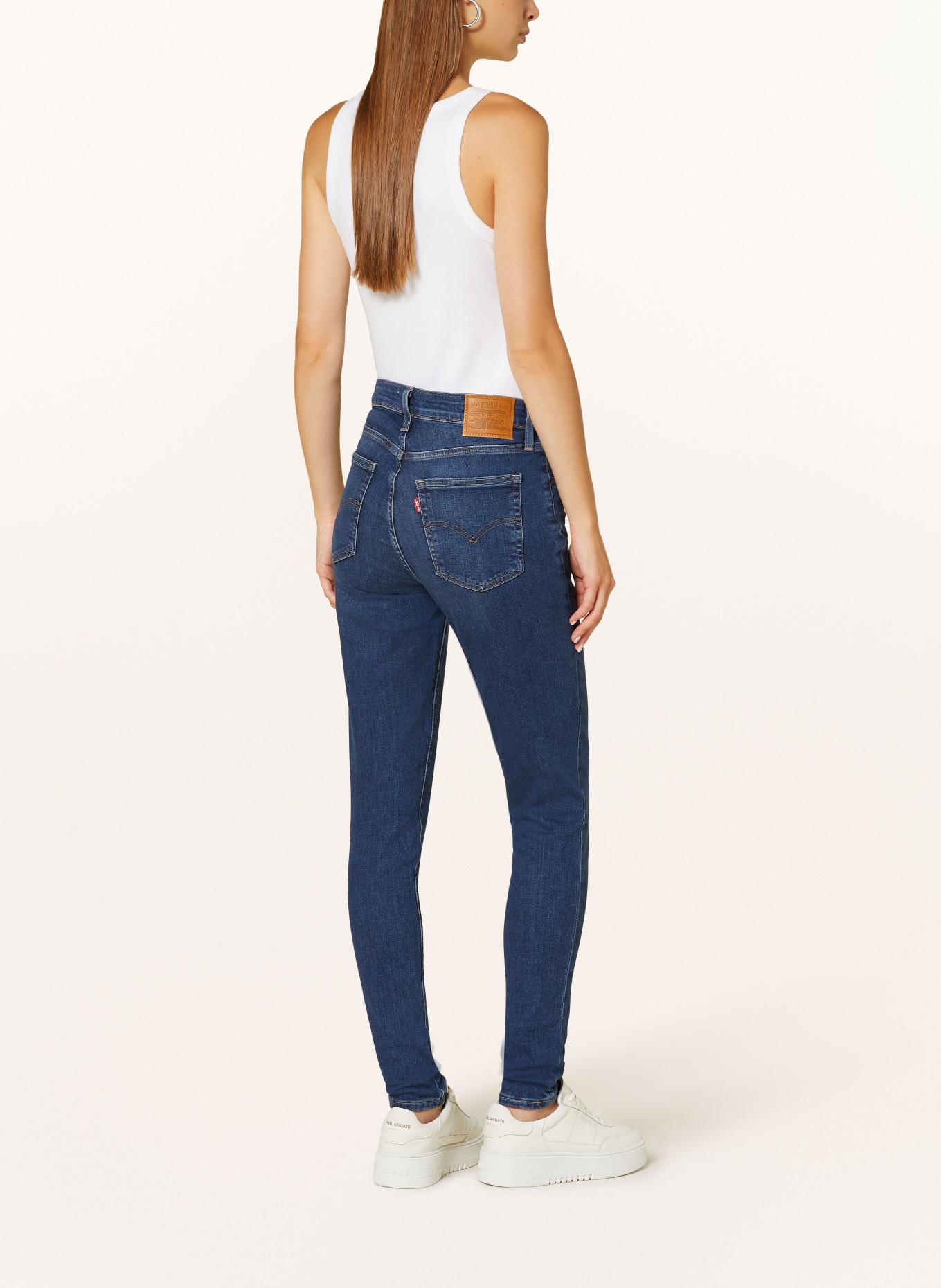 Levi's® Skinny Jeans 721, Farbe: 94 Dark Indigo - Worn In (Bild 3)