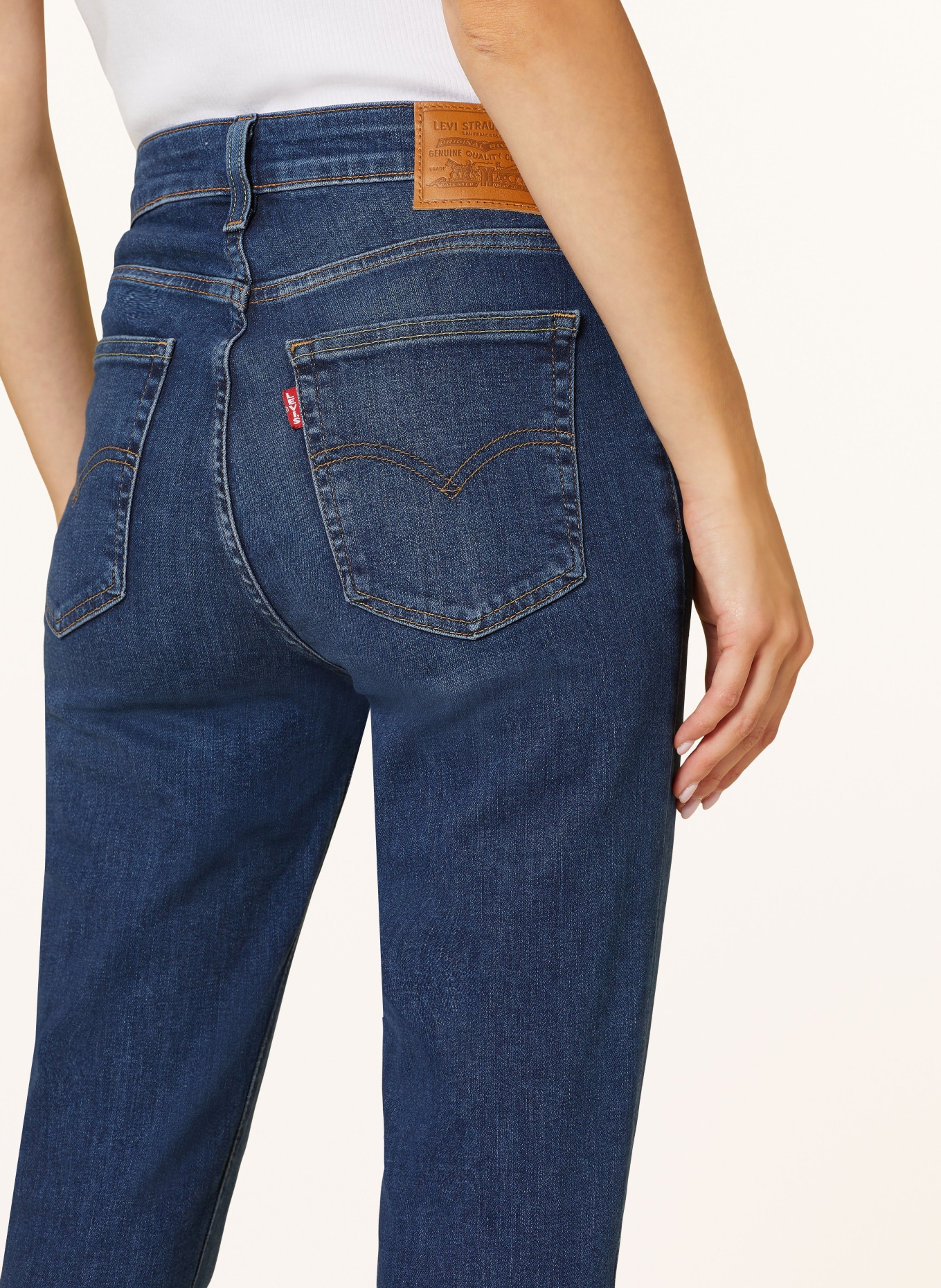 Levi's® Skinny jeans 721, Color: 94 Dark Indigo - Worn In (Image 5)