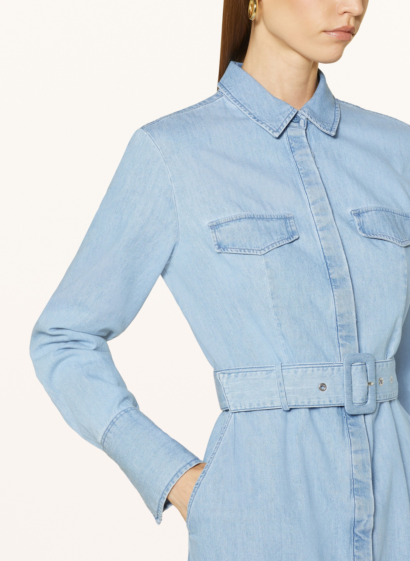 RIANI Jeanskleid: HELLBLAU