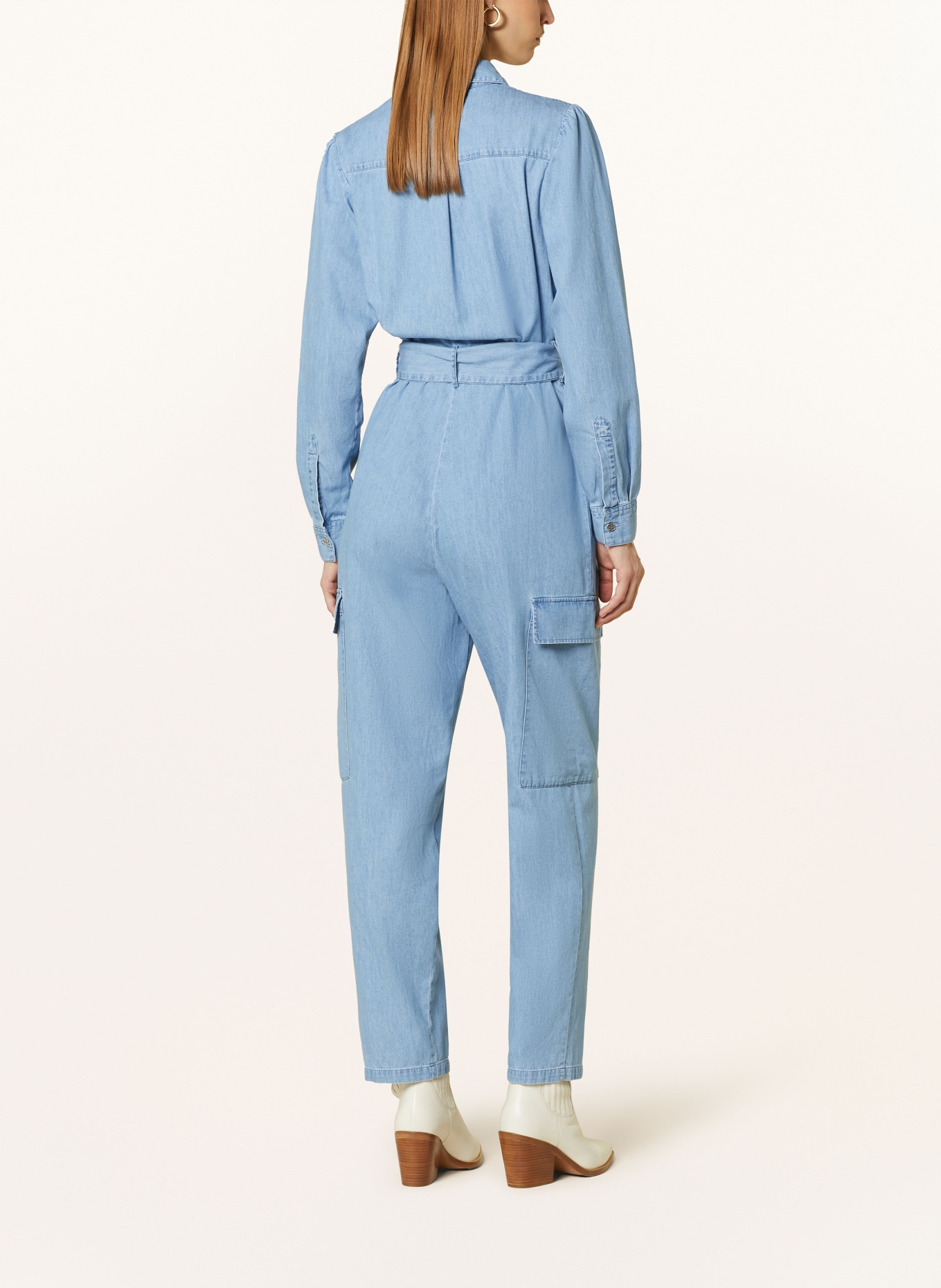 RIANI Kombinezon jeansowy: NIEBIESKI