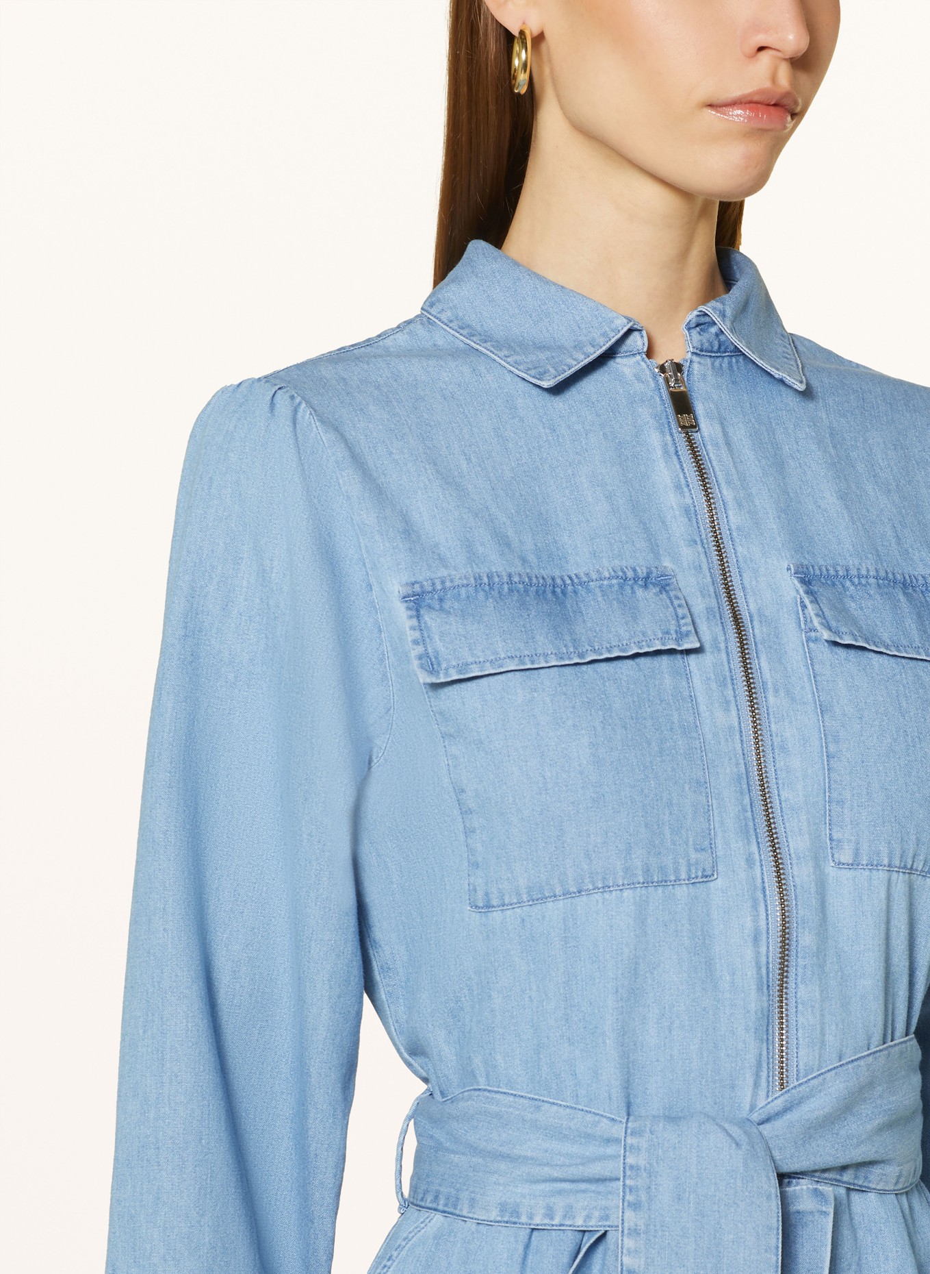 RIANI Kombinezon jeansowy: NIEBIESKI