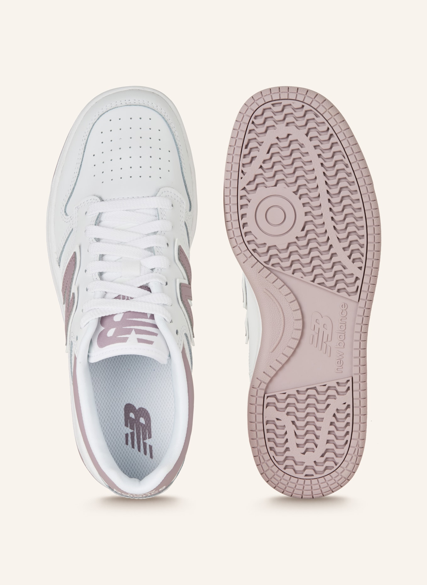 new balance Sneaker GSB480V1, Farbe: WEISS/ ROSÉ (Bild 5)