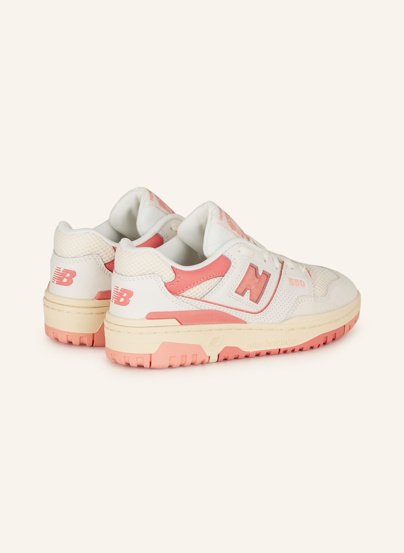 new balance Sneaker 550, Farbe: WEISS/ PINK (Bild 2)