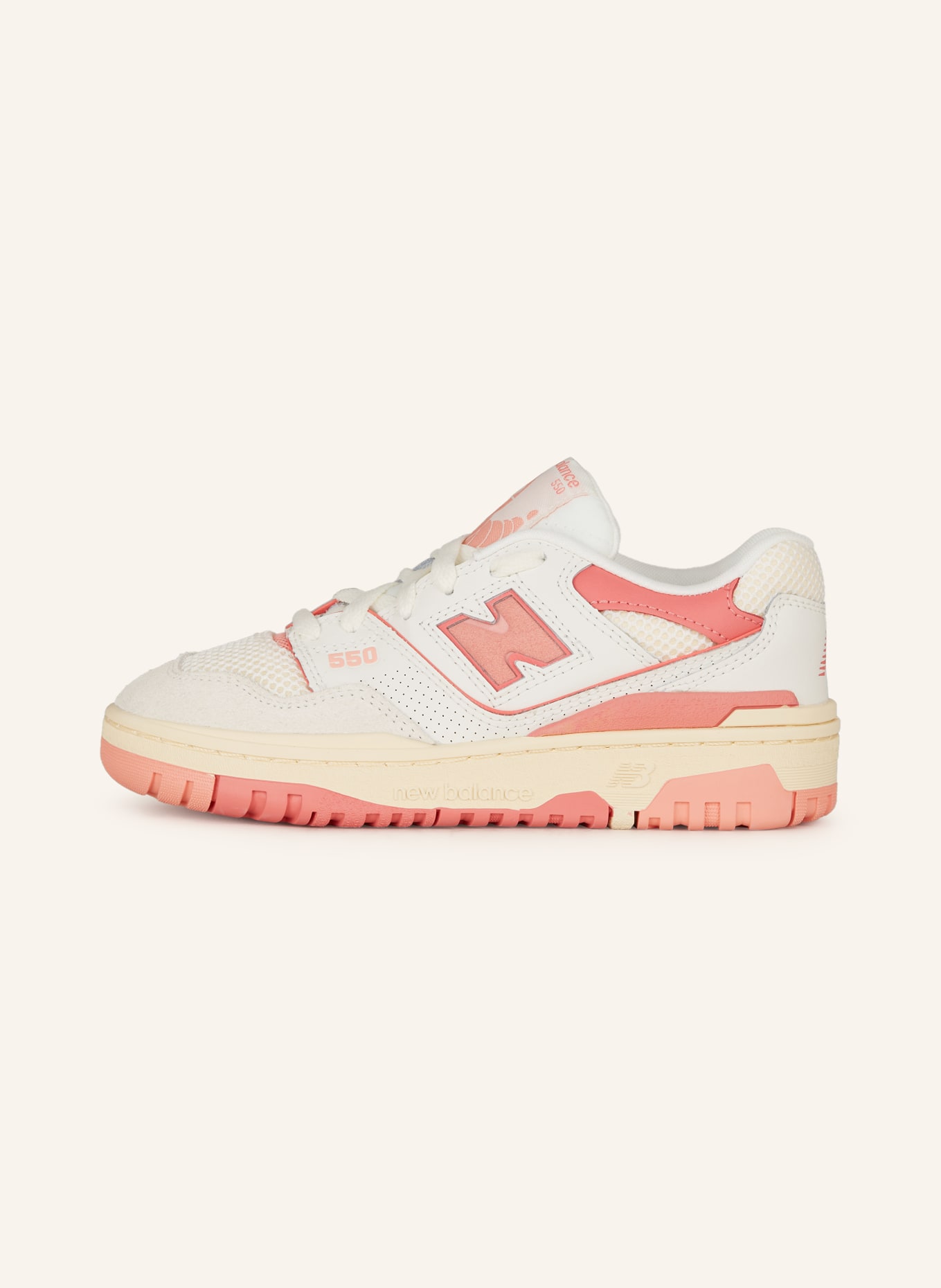 new balance Sneaker 550, Farbe: WEISS/ PINK (Bild 4)