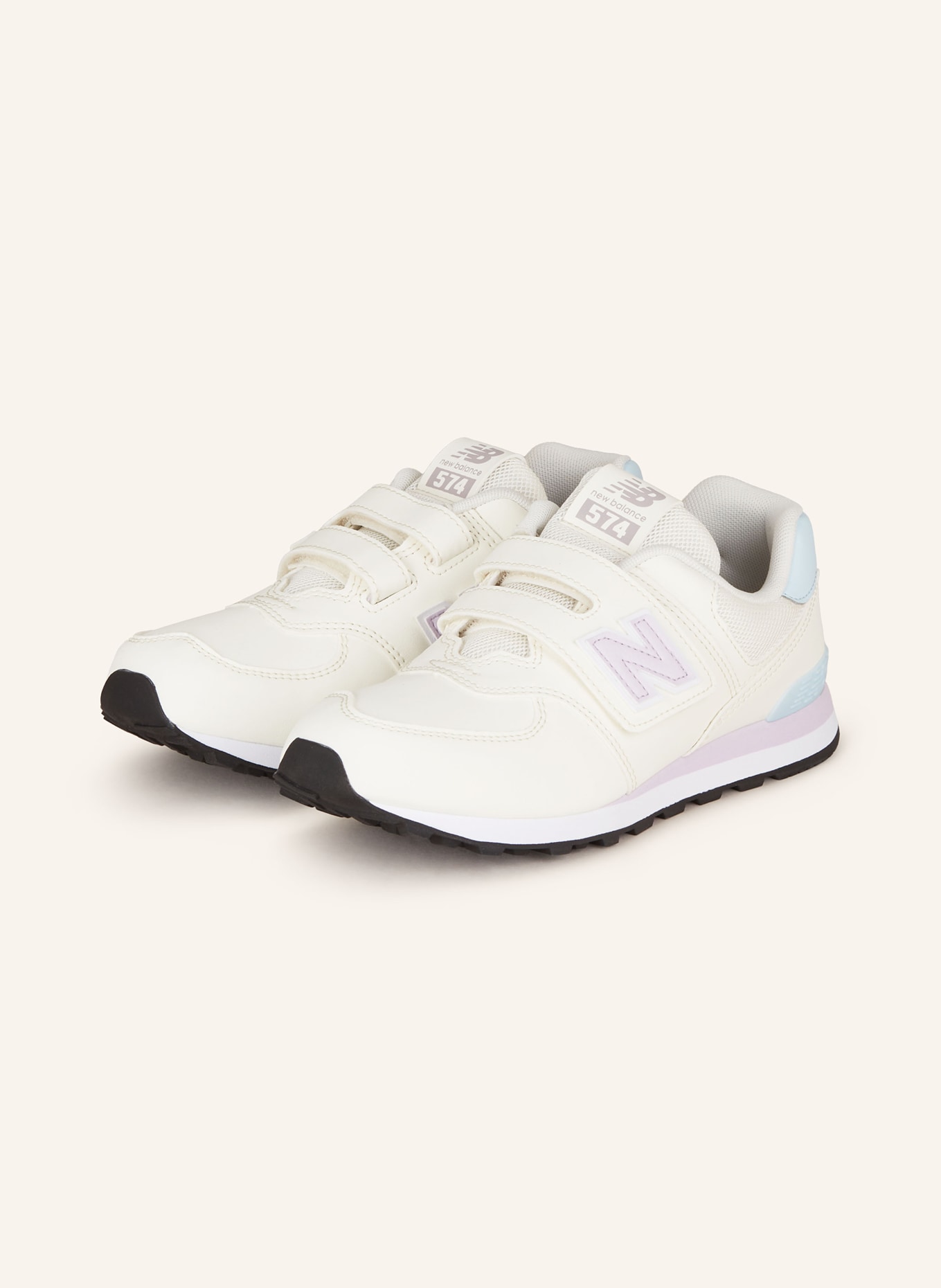 new balance Sneaker PV574V1, Farbe: ECRU/ HELLLILA/ HELLBLAU (Bild 1)