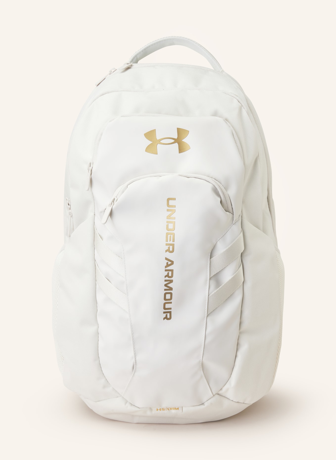 UNDER ARMOUR Rucksack HUSTLE 6.0 PRO mit Laptop Fach in weiss beige