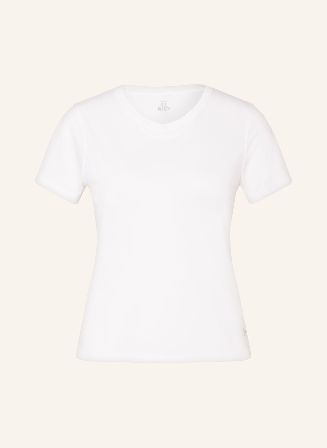 UNDER ARMOUR Running shirt UA LAUNCH, Color: WHITE (Image 1)