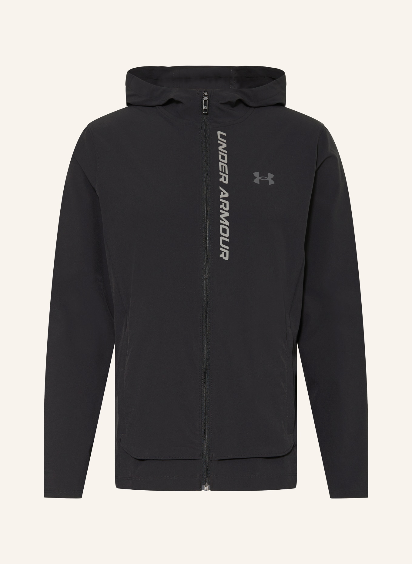 Under armor running jacket hotsell