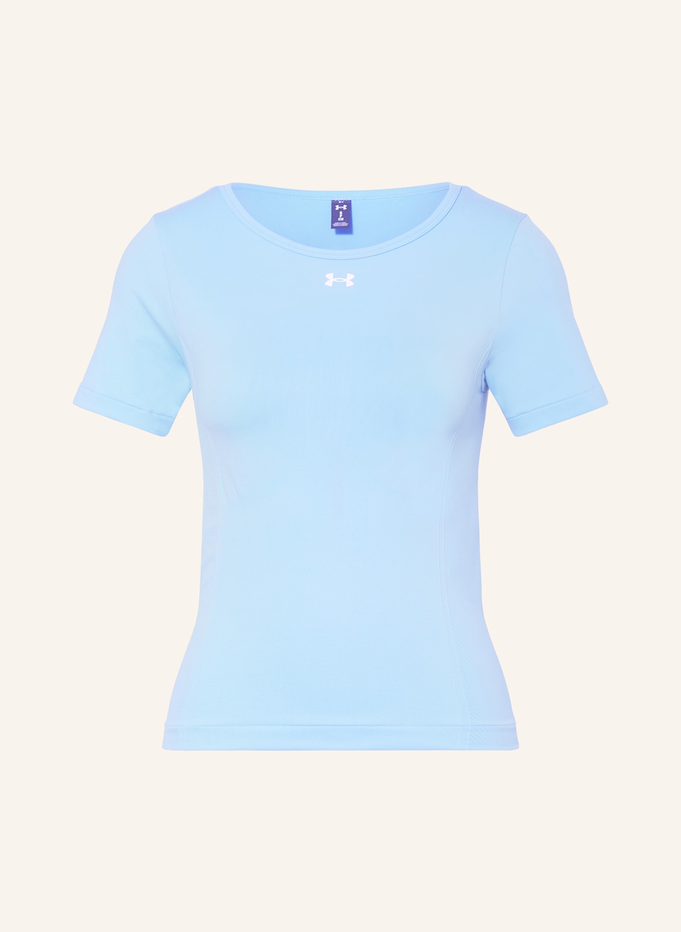 UNDER ARMOUR T-shirt TRAIN, Color: LIGHT BLUE (Image 1)