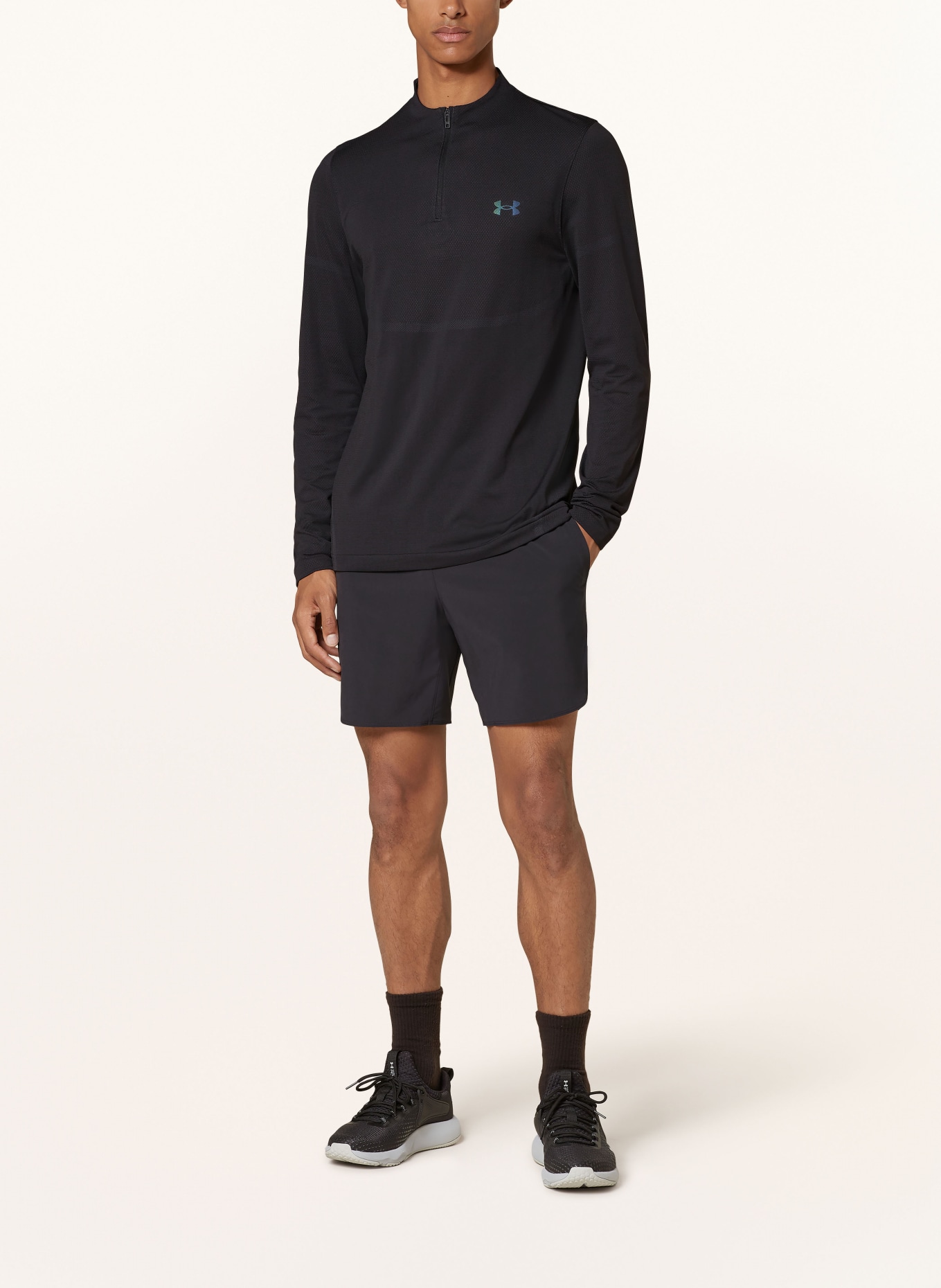 UNDER ARMOUR T-Shirt UA VANISH ELITE: SCHWARZ