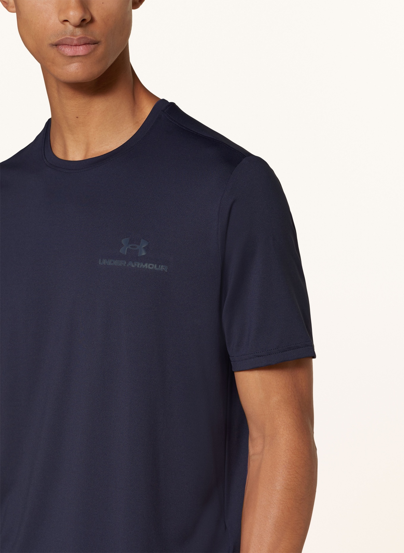 UNDER ARMOUR T-shirt VANISH ENERGY, Color: DARK BLUE (Image 4)