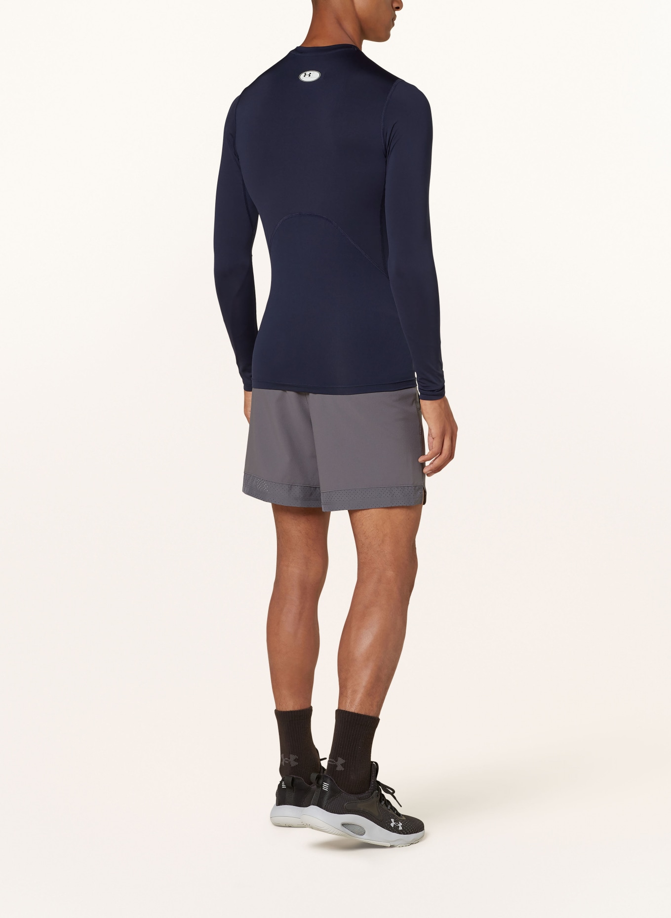 UNDER ARMOUR Longsleeve HEATGEAR®: DUNKELBLAU