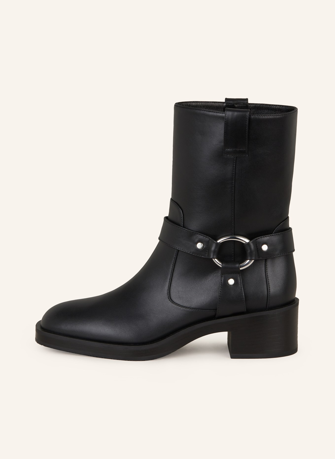 STUART WEITZMAN Biker Boots JAX: SCHWARZ
