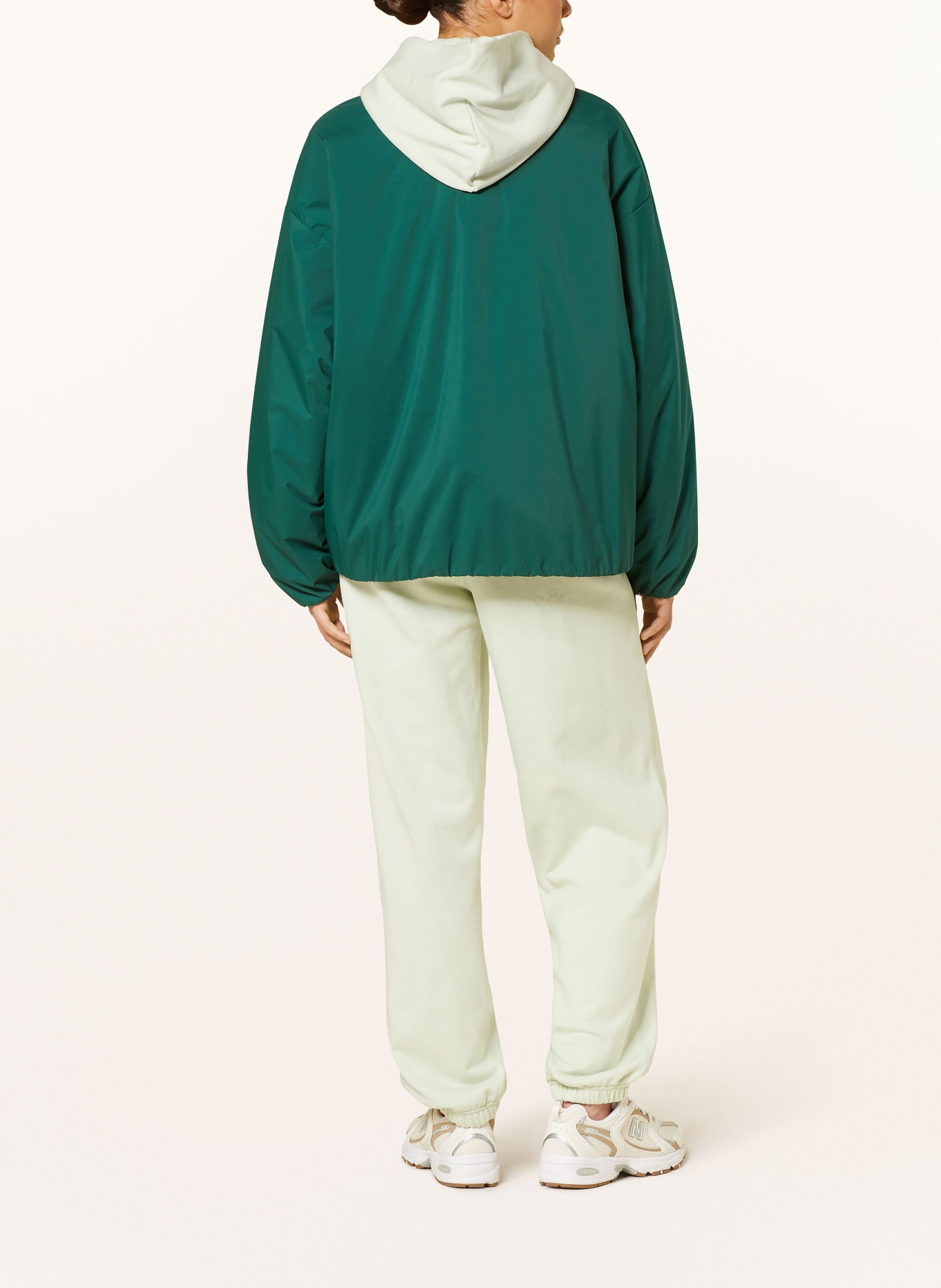 new balance Oversized-Jacke: DUNKELGRÜN