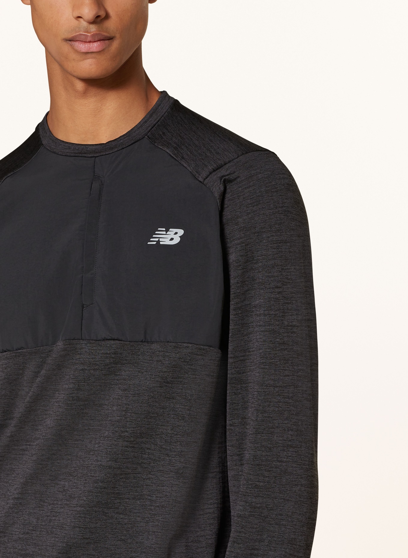 new balance Laufshirt in dunkelgrau