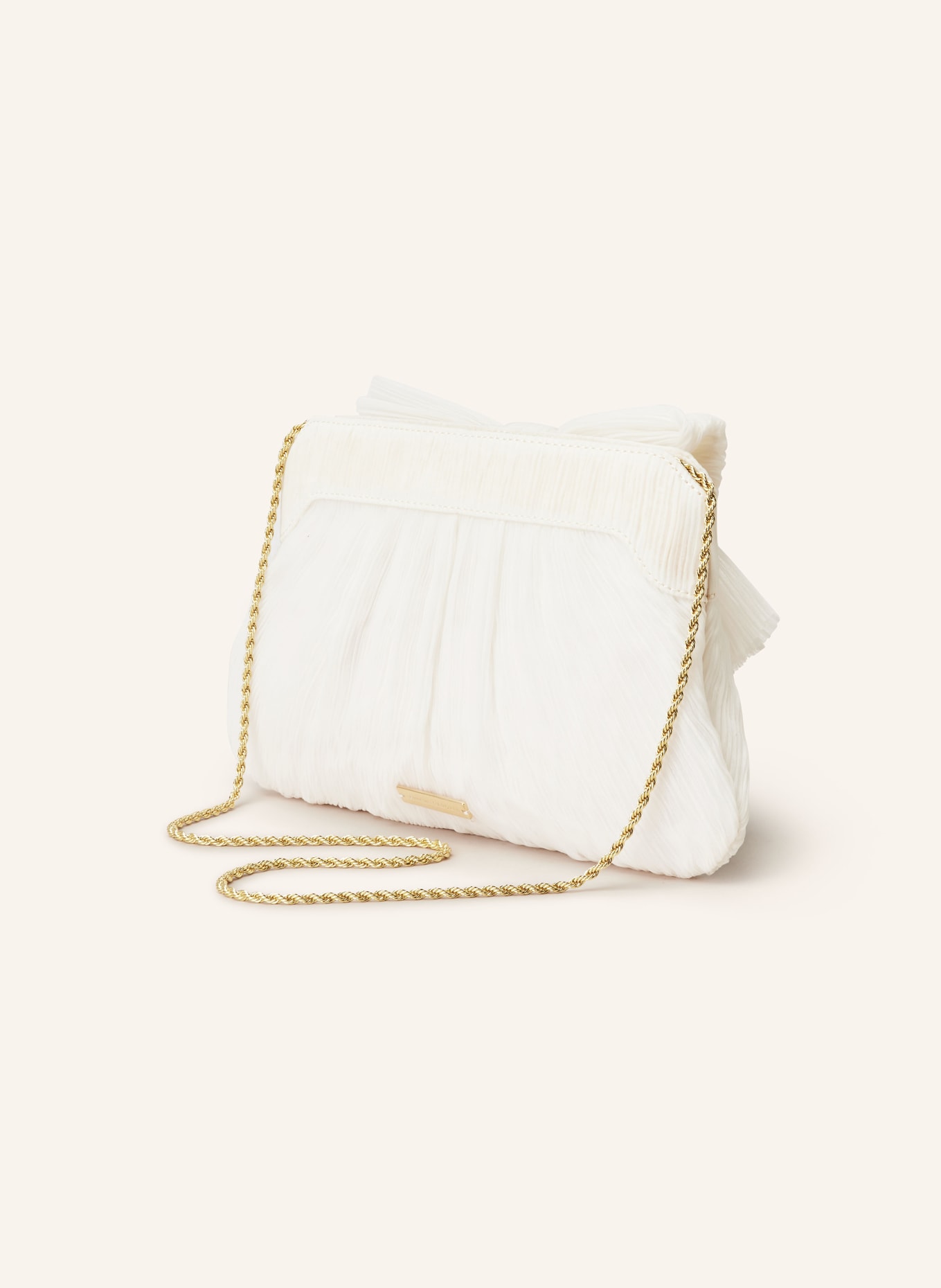 LOEFFLER RANDALL Clutch RAYNE: WHITE